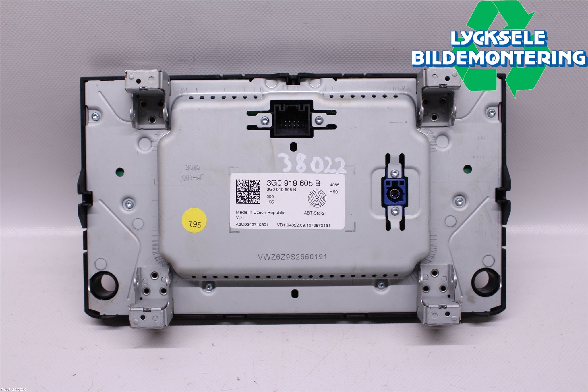 Volkswagen VW GOLF / E-GOLF VII 13-20 Radio