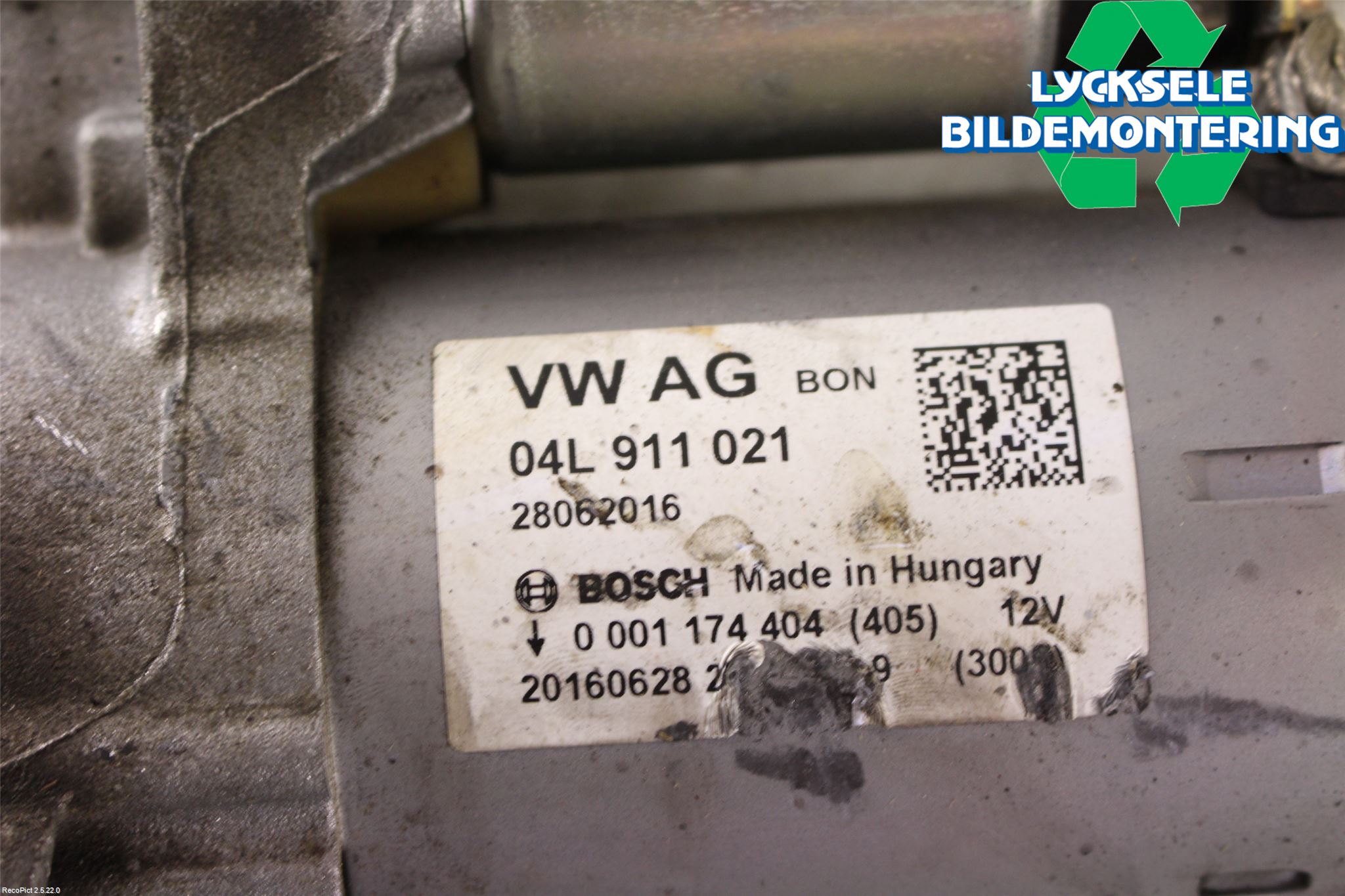 Audi Q5 09-16 Startmotor Diesel