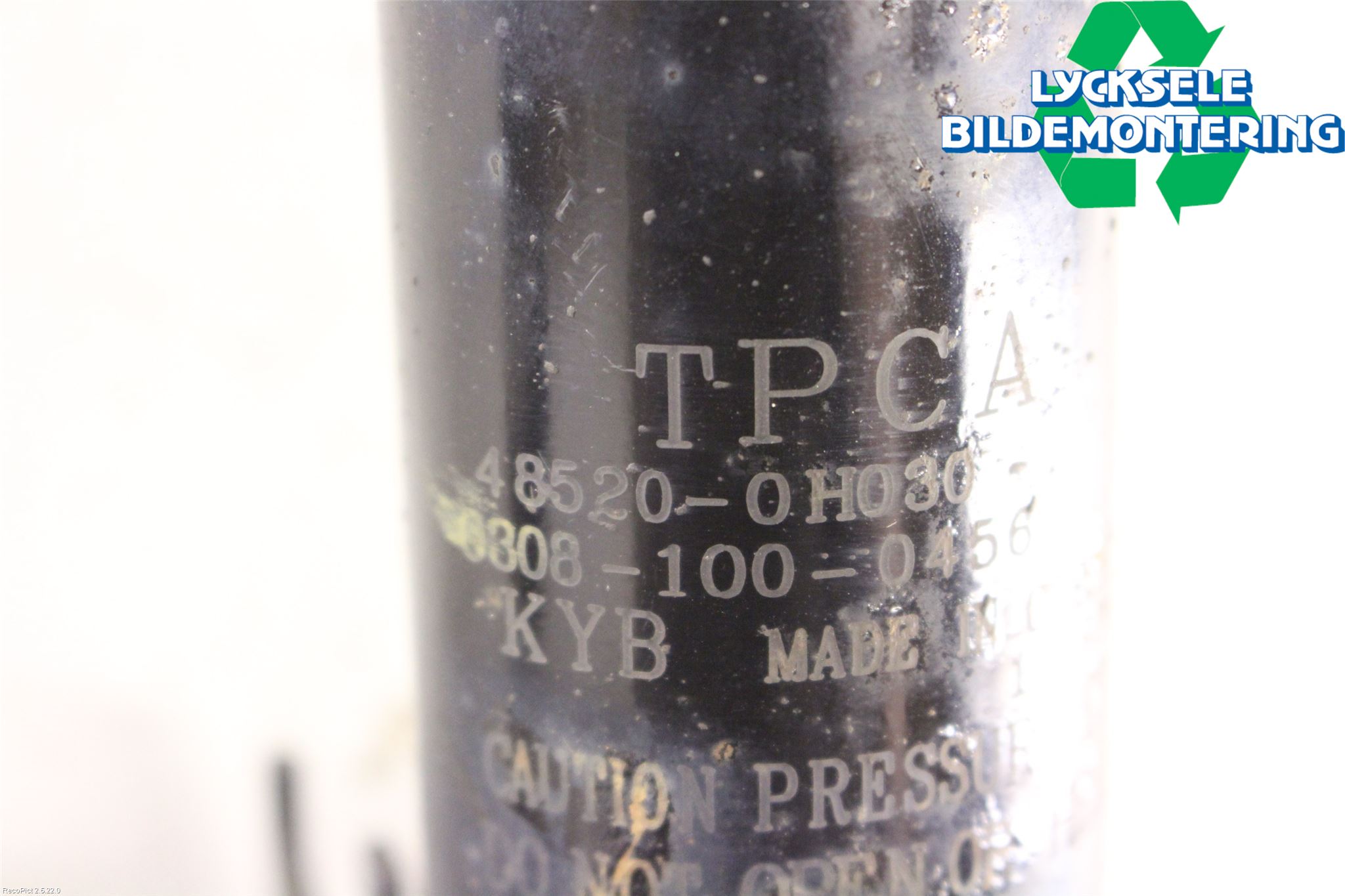 Toyota AYGO 06-14 Fjäderben Fram Vänster