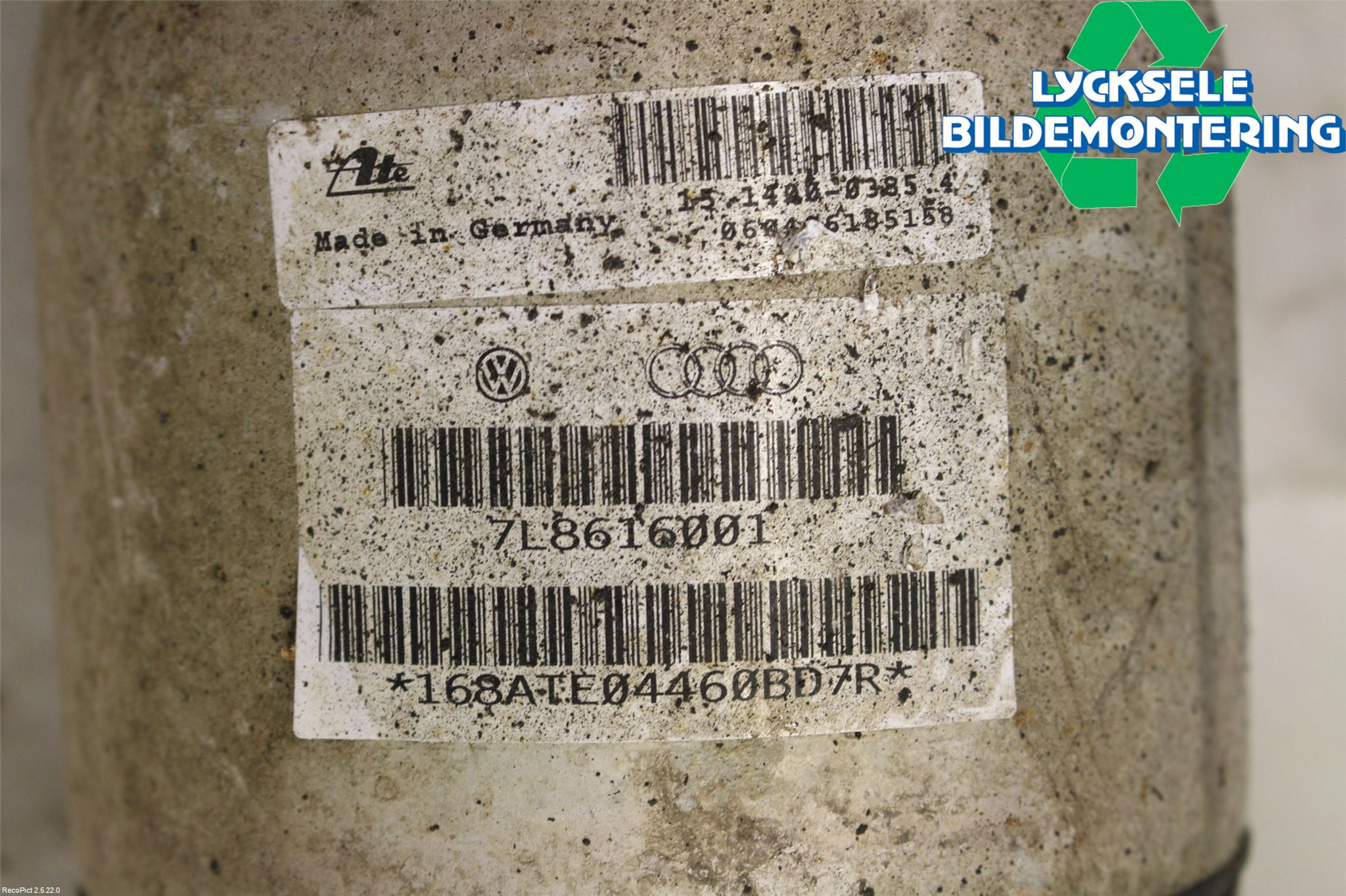 Audi Q7/SQ7 Fjäderben Bak Vänster