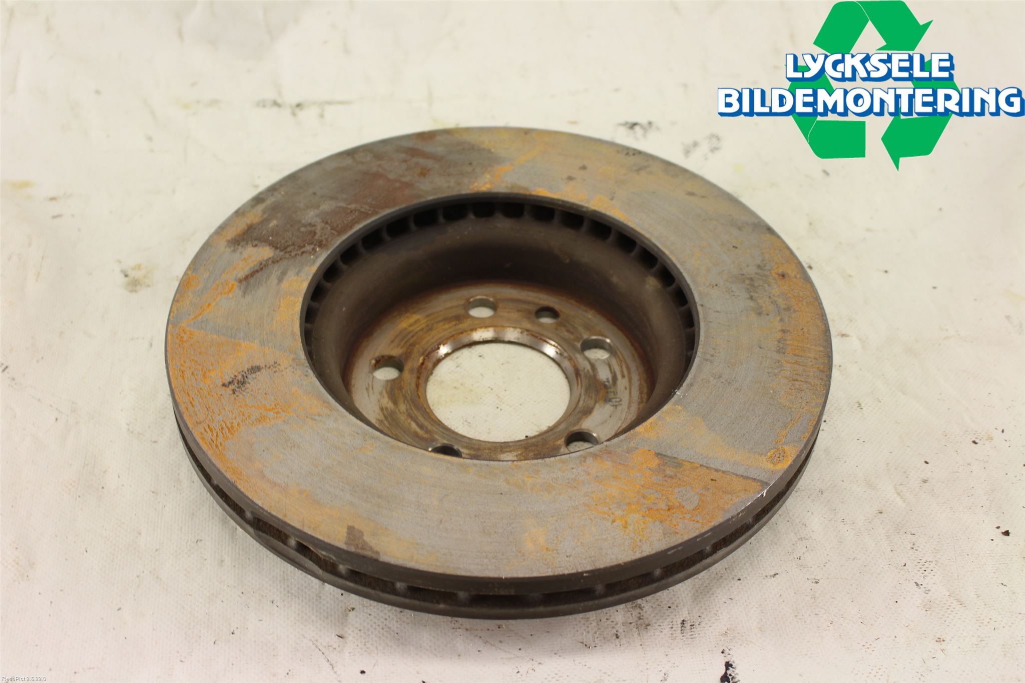 Volkswagen VW AMAROK 2H 10-22 Bromsskiva Fram
