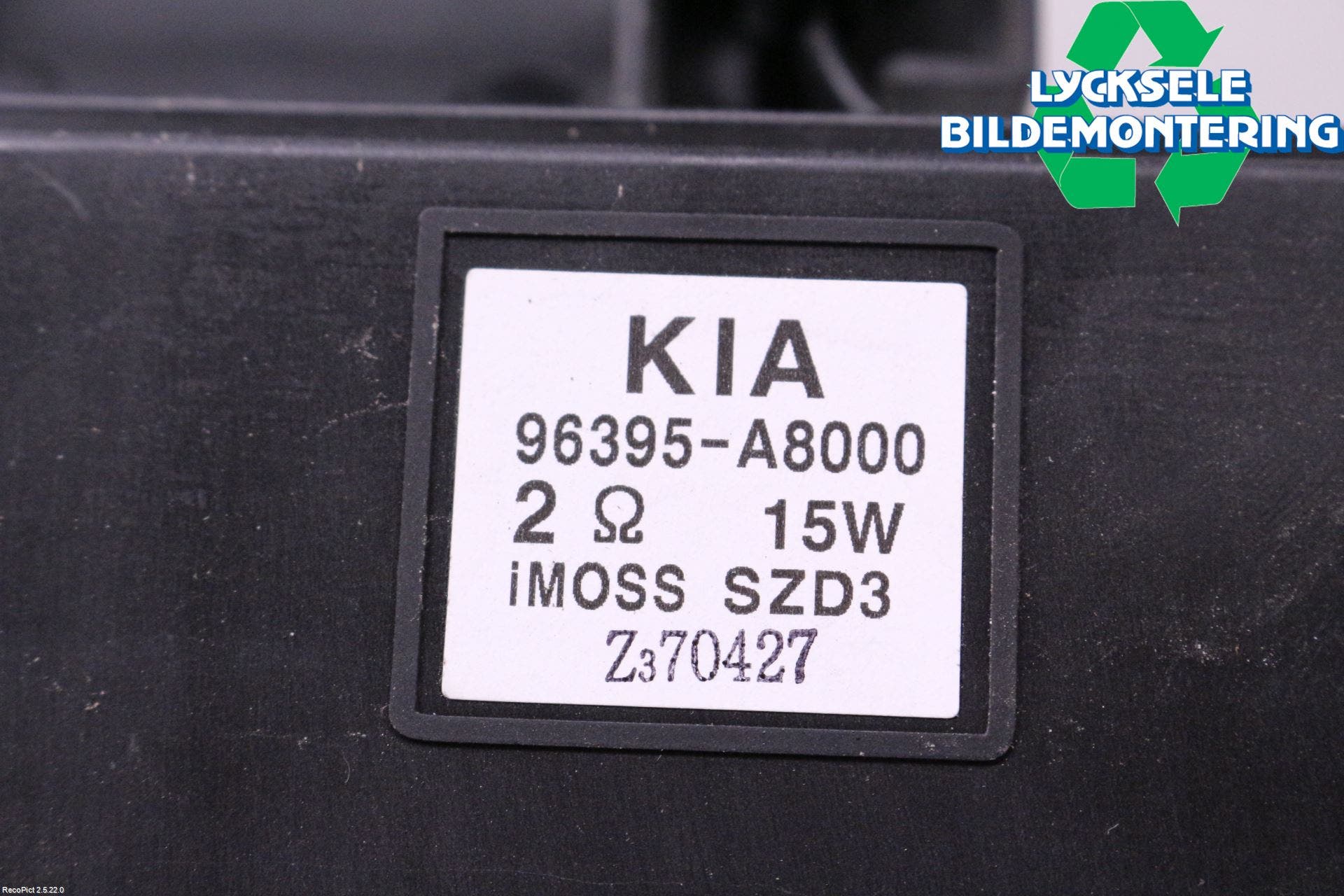 Kia OPTIMA 16-20 Högtalare