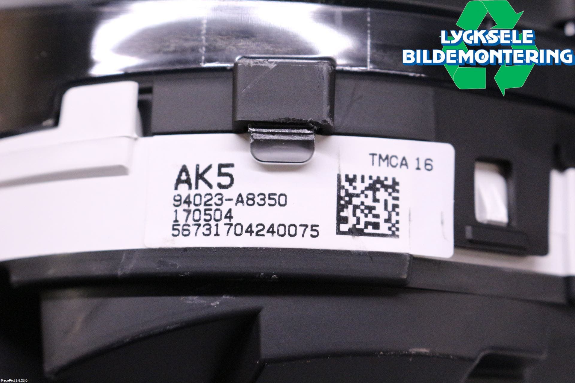 Kia OPTIMA 16-20 Instrument Komb