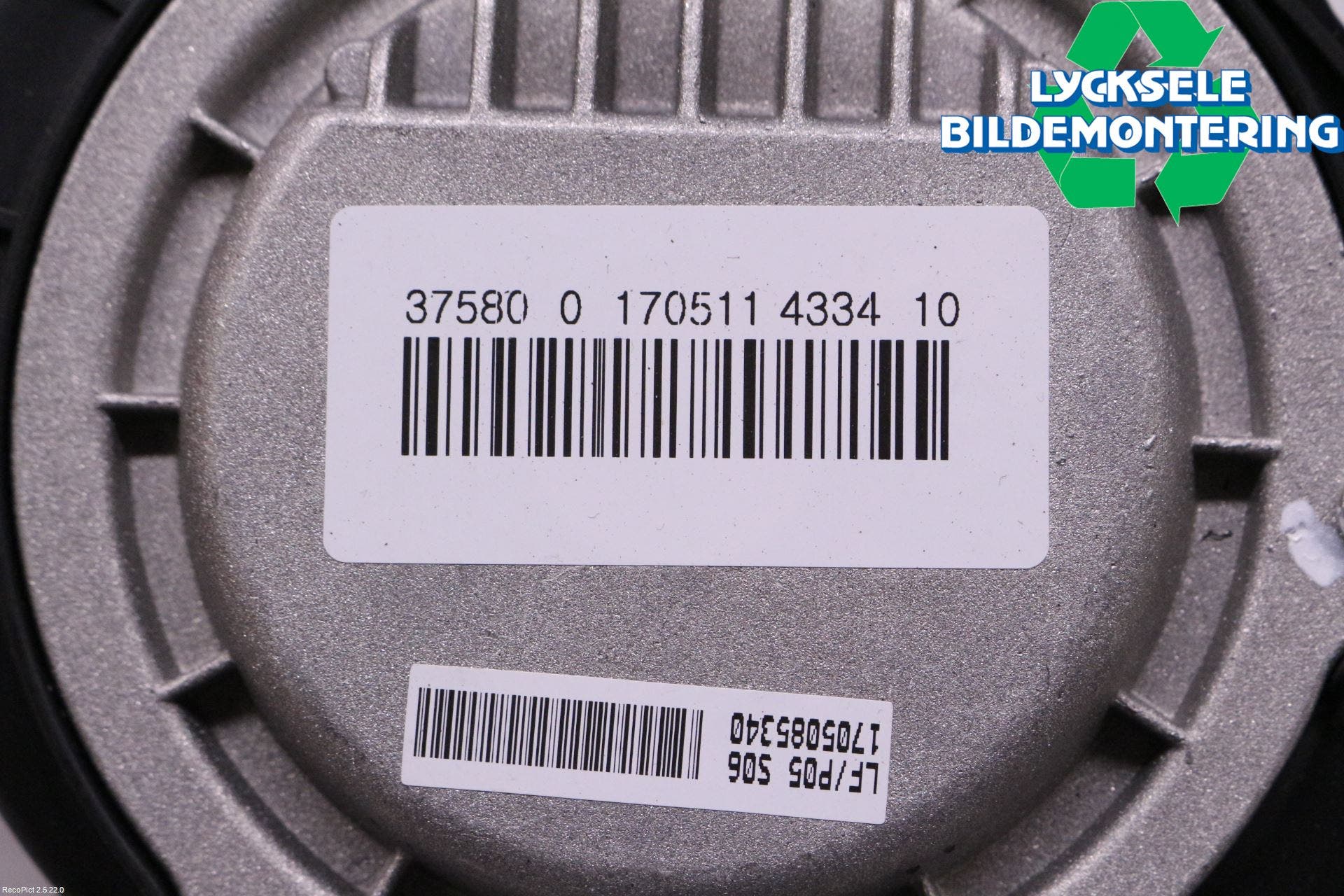 Kia OPTIMA 16-20 Kylfläkt El