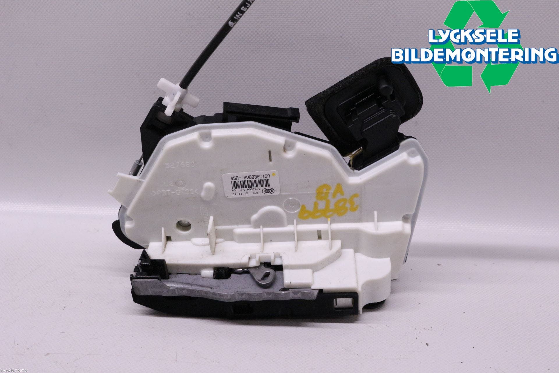 Skoda YETI Låskista-Dörrlås