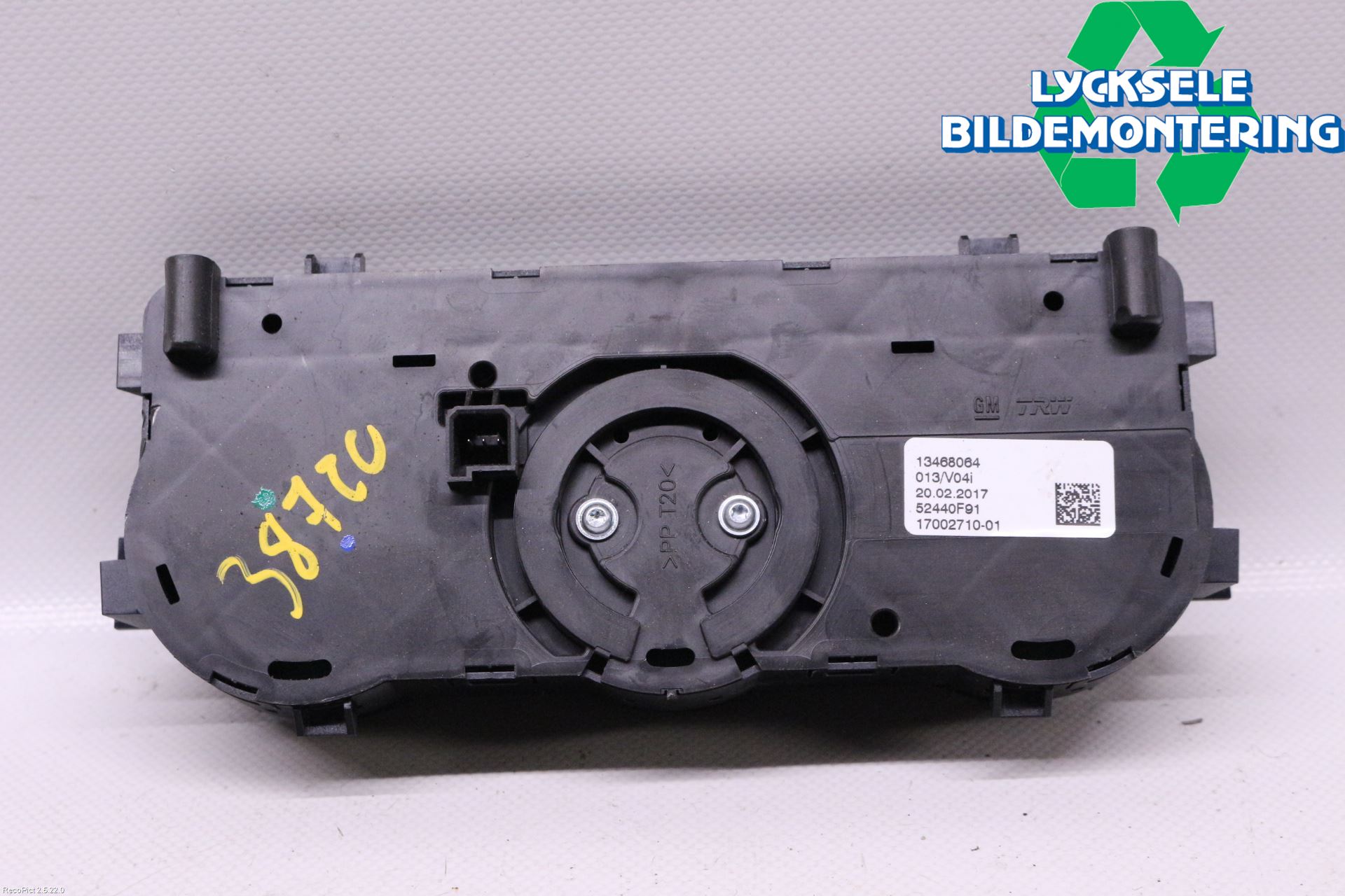 Opel CORSA E 15-19 Ac Styrenhet Ac Manöveren