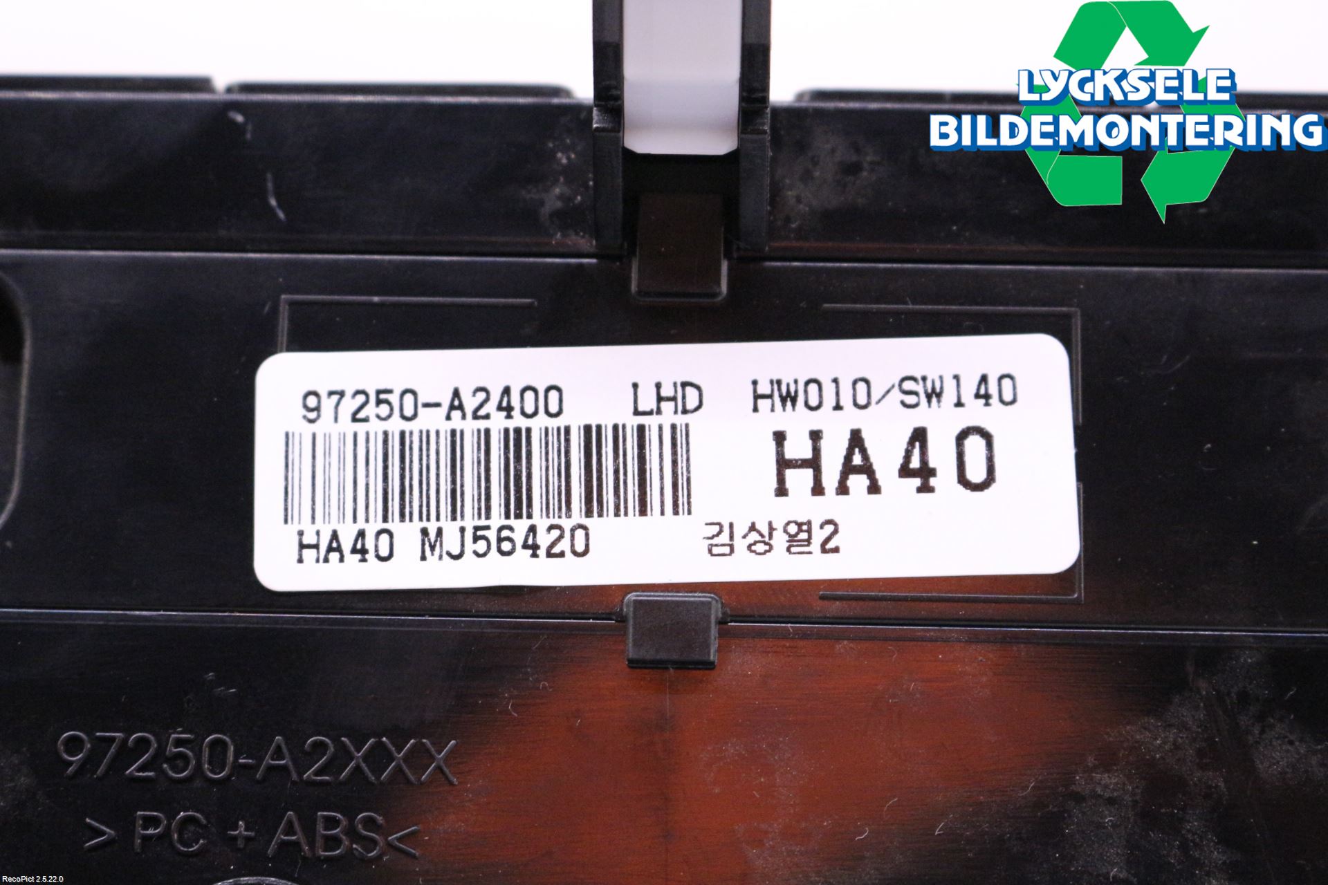 Kia CEED 12-18 Ac Styrenhet Ac Manöveren