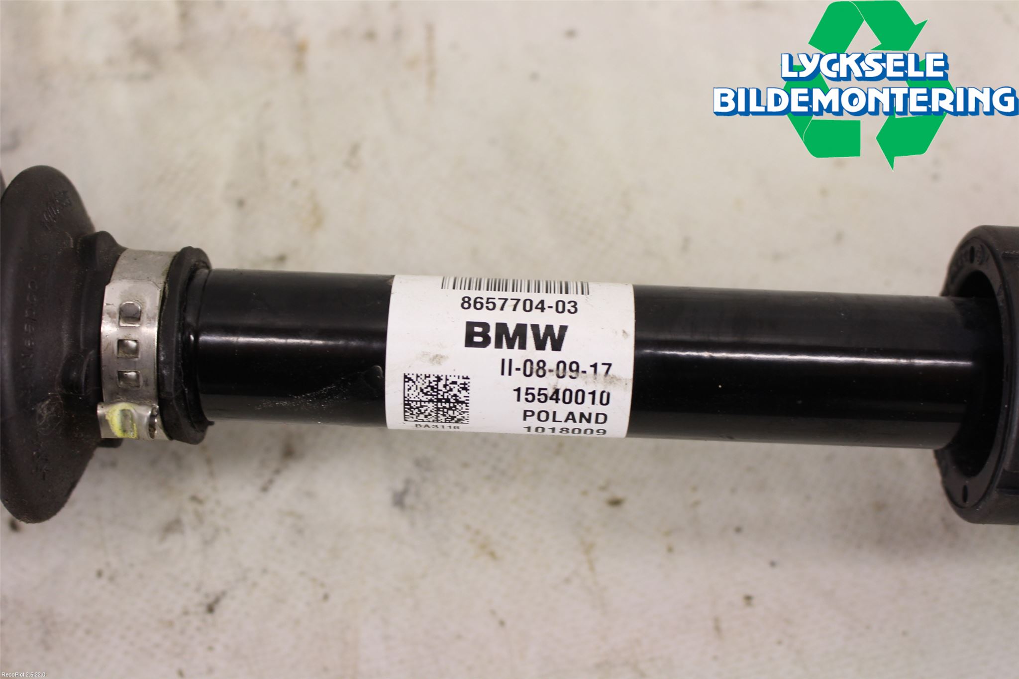Mini COUNTRYMAN F60 17-23 Drivaxel Fram Höger