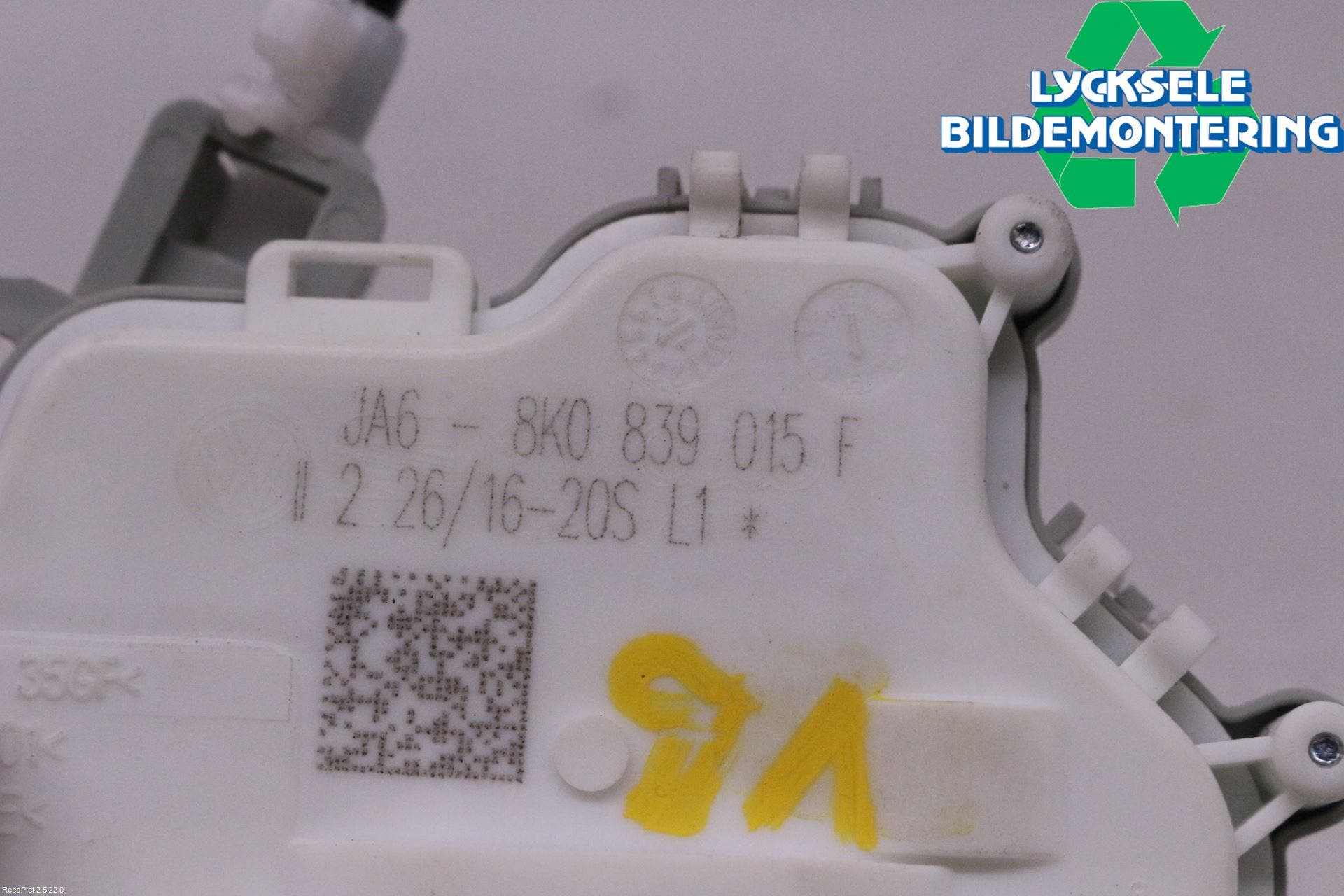 Audi Q5 09-16 Låskista-Dörrlås