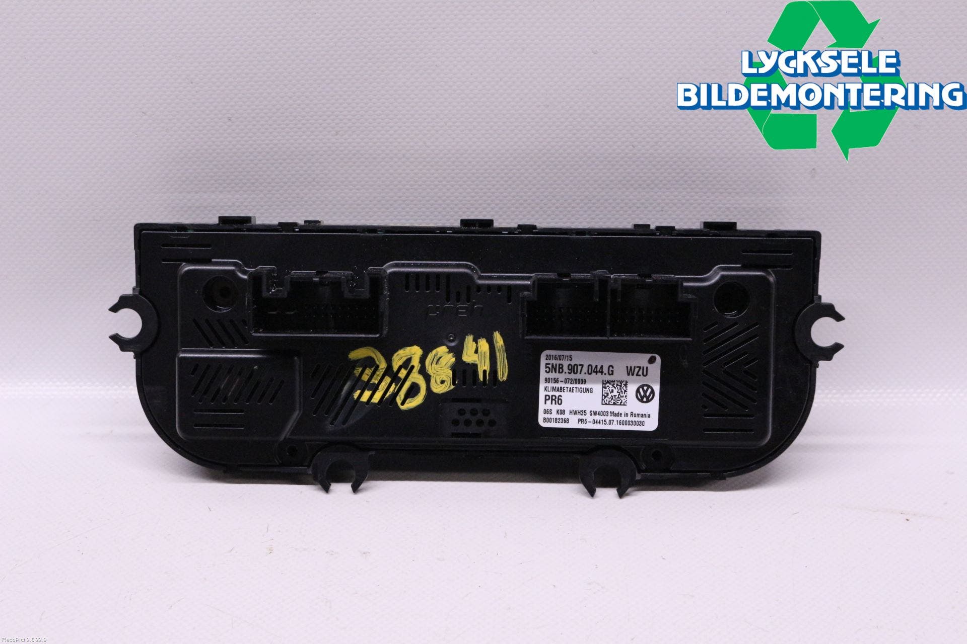 Volkswagen VW TIGUAN 16-24 Ac Styrenhet Ac Manöveren