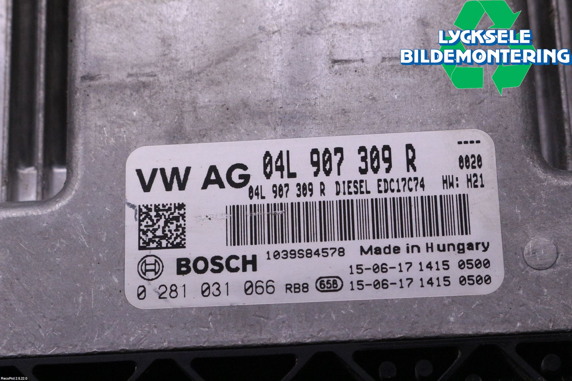 Skoda OCTAVIA (5E) 13-20 Styrenhet Inspump Diesel