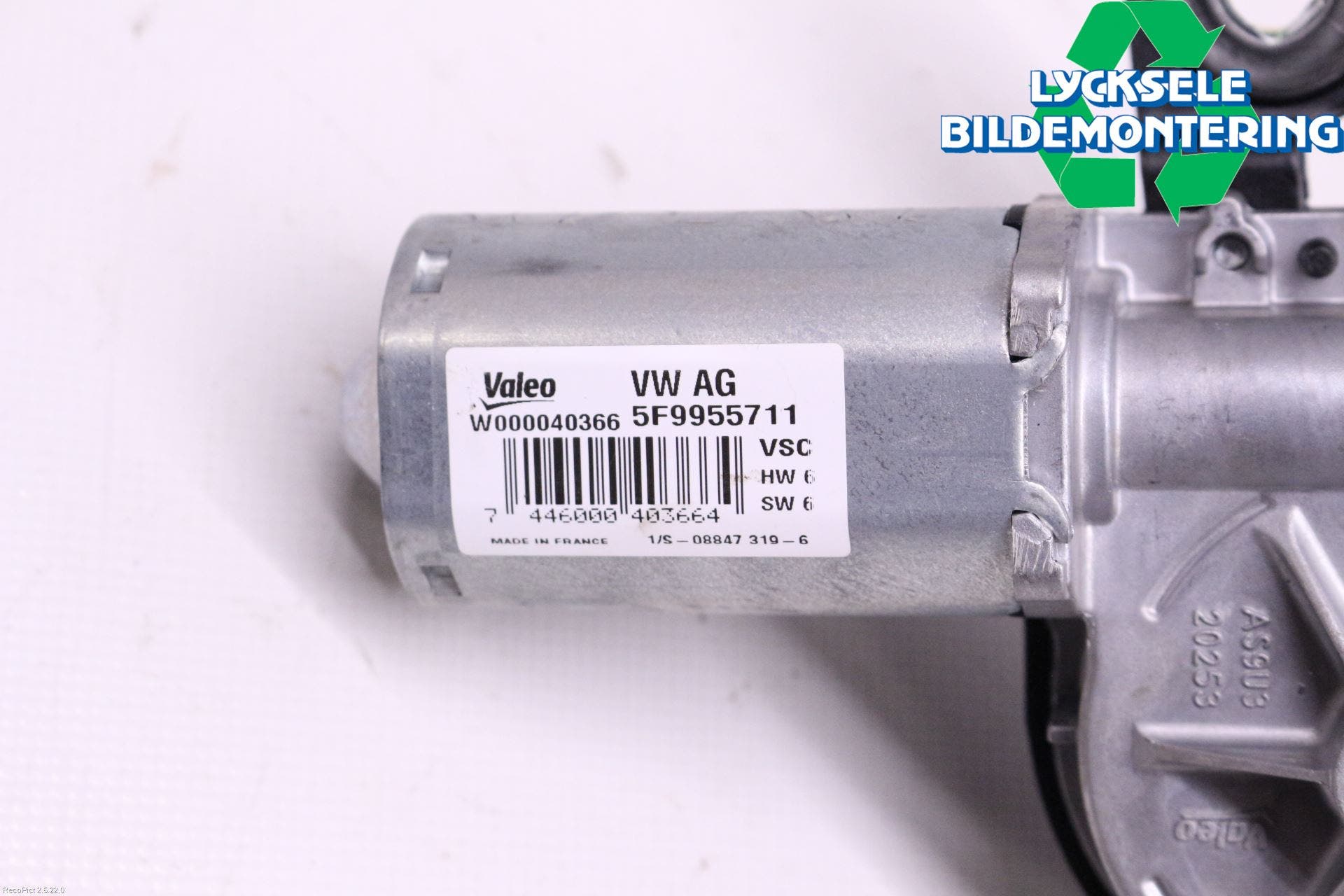 Seat LEON 13-20 Torkarmotor Baklucka