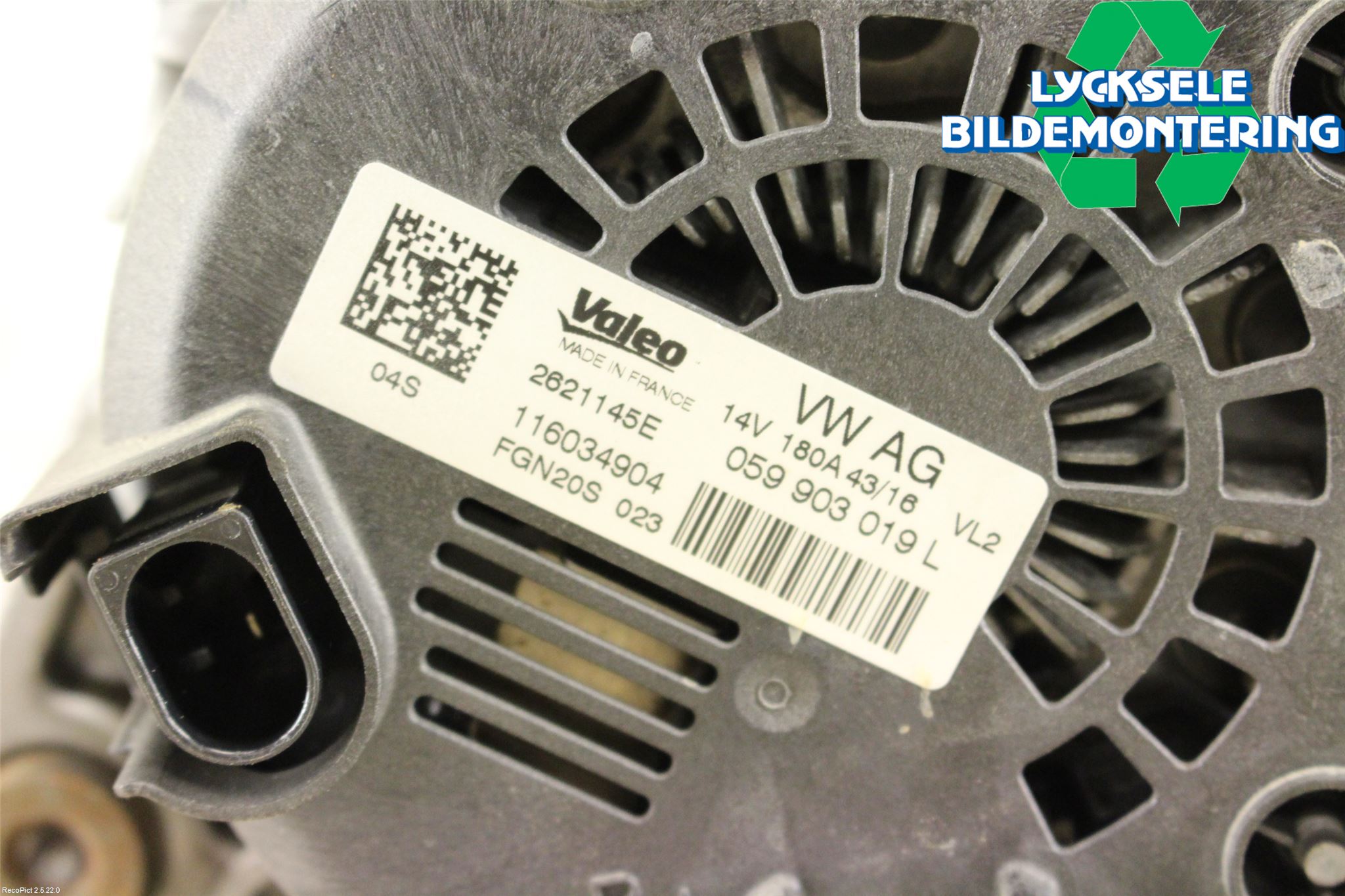 Audi A6 ALLROAD 12-18 Generator