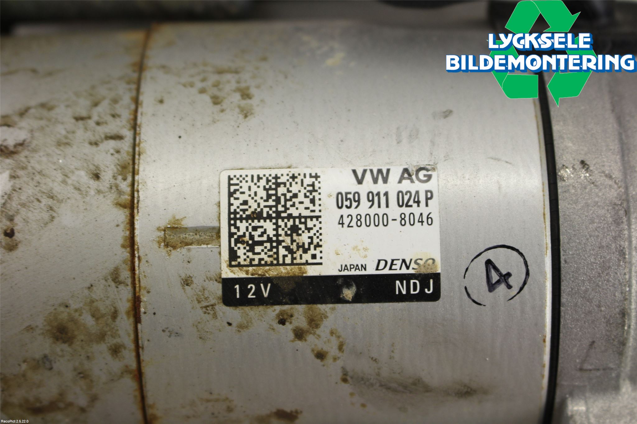 Audi A6 ALLROAD 12-18 Startmotor Diesel