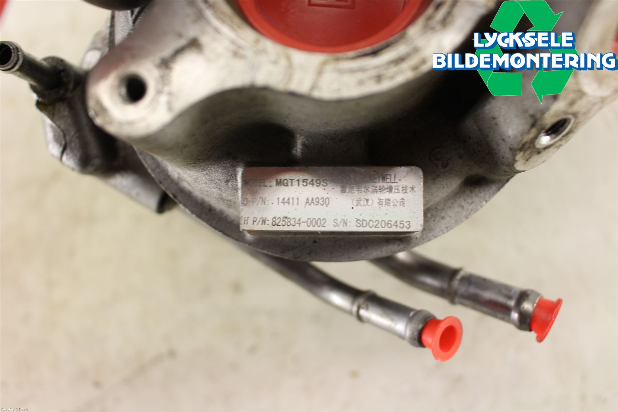 Subaru LEVORG 14-20 Turboaggregat