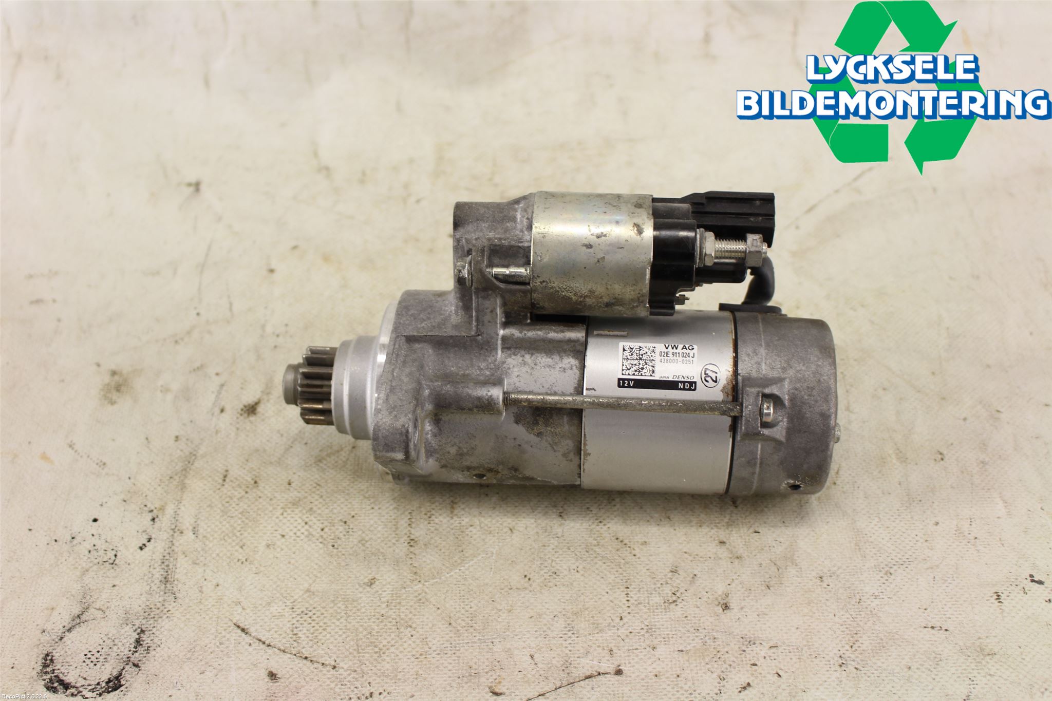 Volkswagen VW PASSAT 15-19 Startmotor Diesel