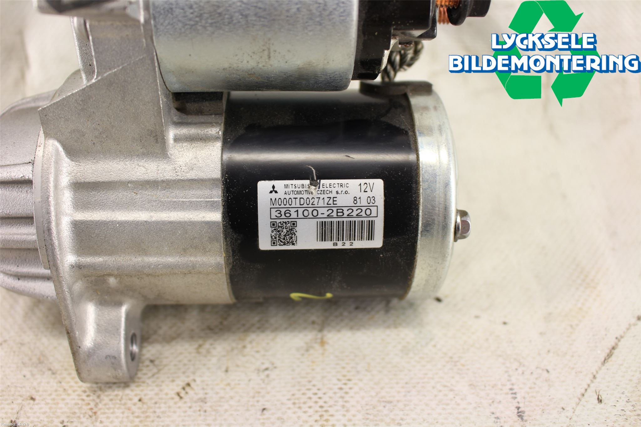 Kia CEED 12-18 Startmotor