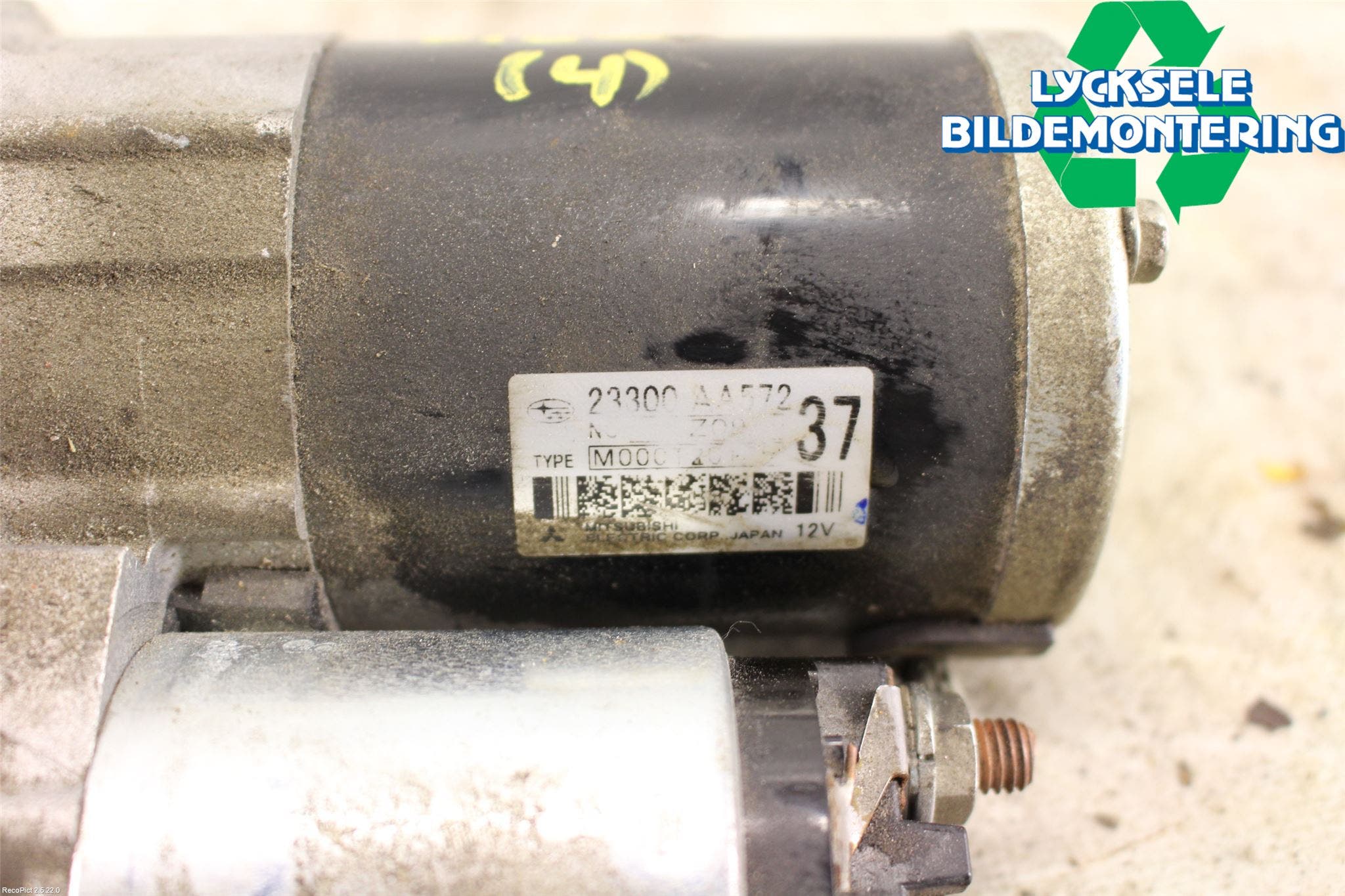 Subaru LEGACY 10-14 Startmotor Diesel