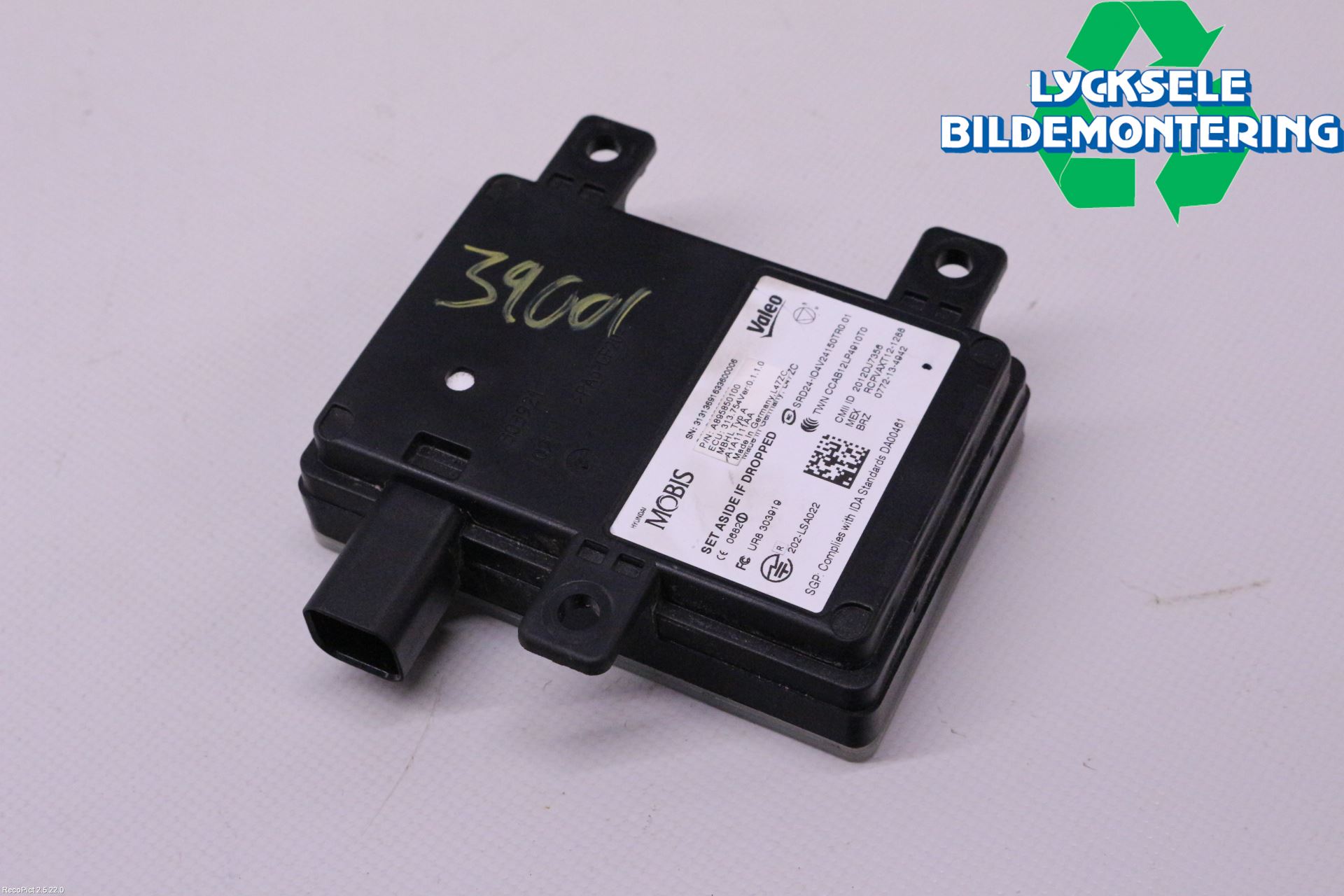 Kia OPTIMA 16-20 Sensor Aktivt Kollisionsskydd