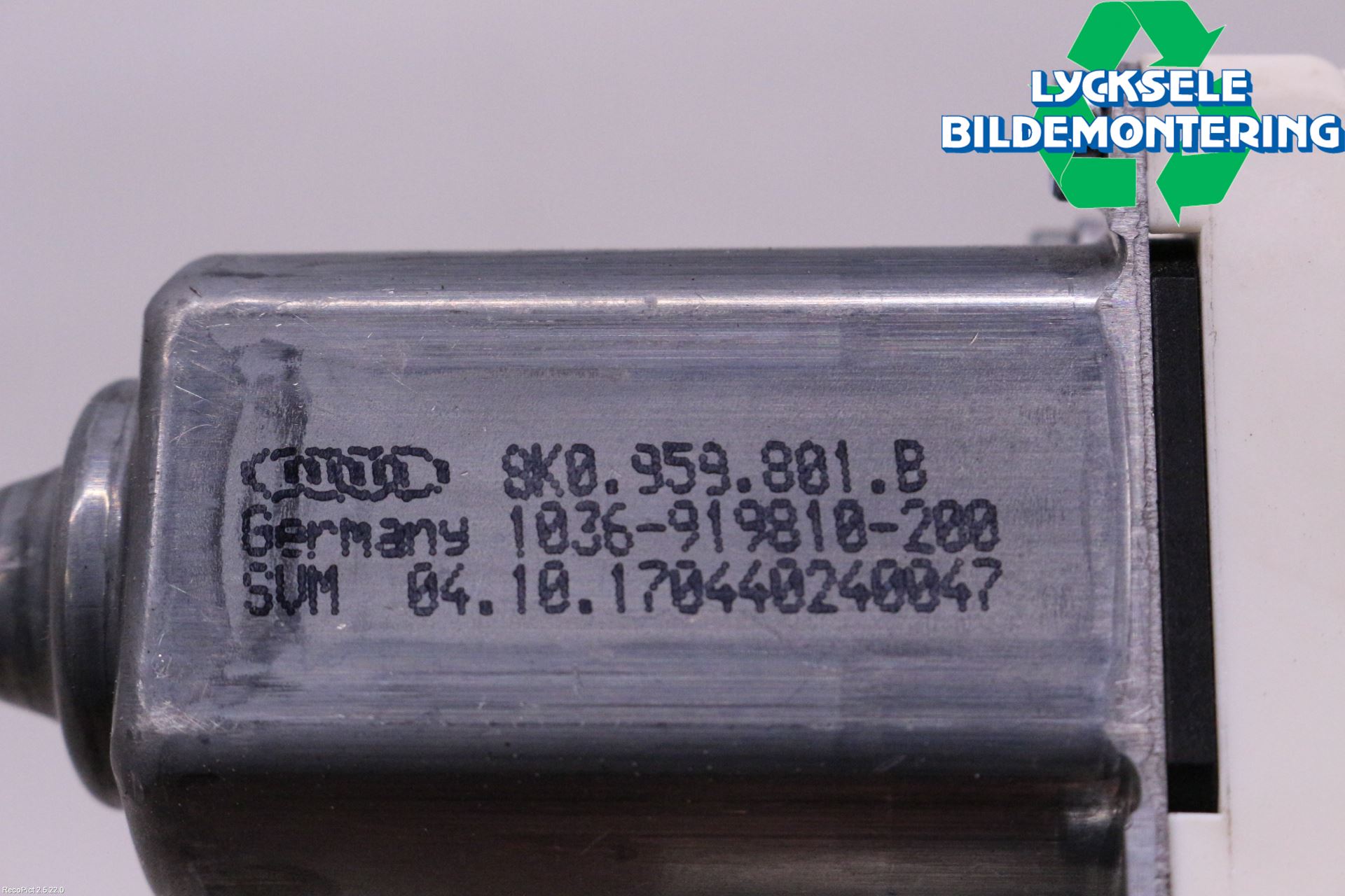 Audi A6 ALLROAD 12-18 Fönsterhissmotor