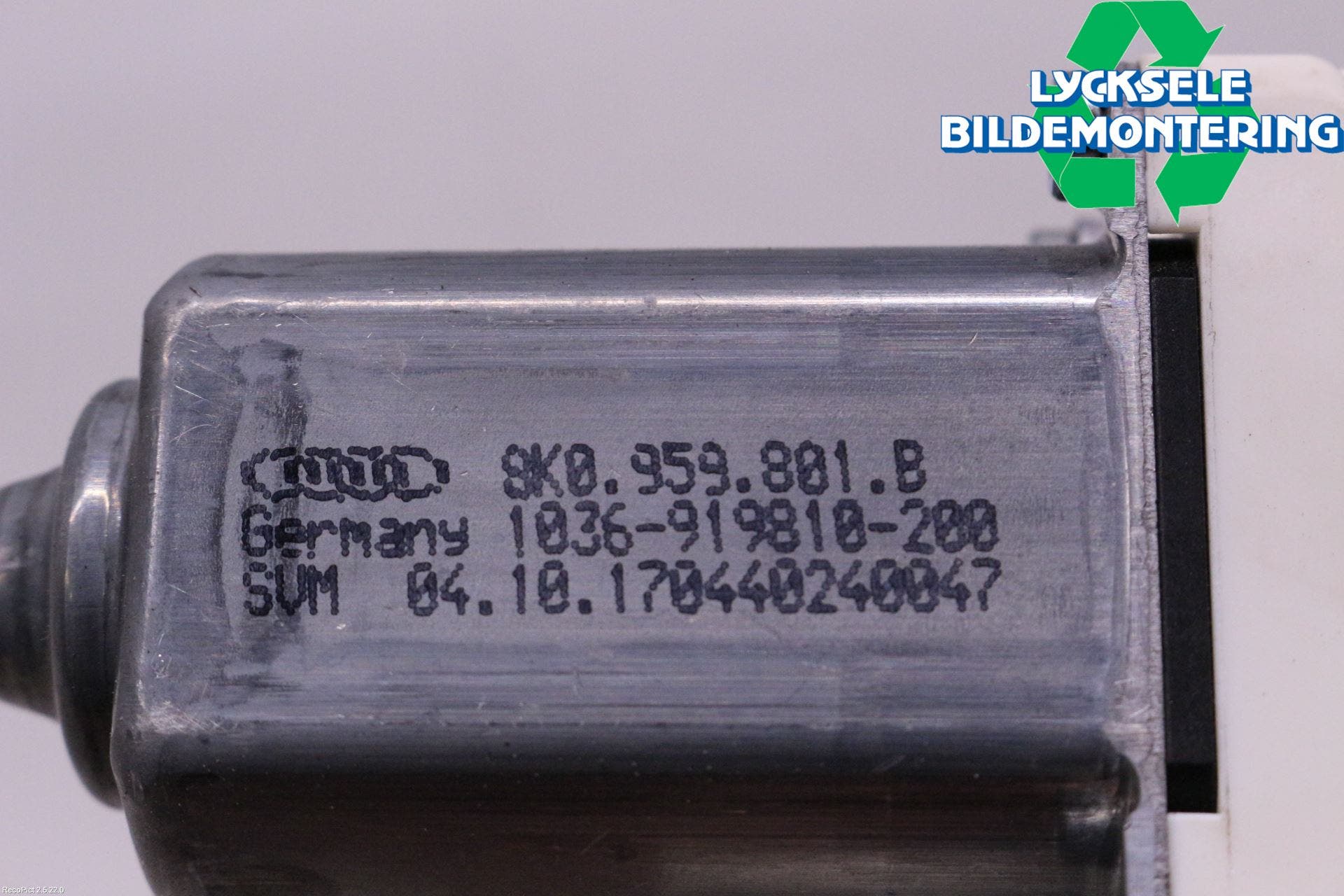 Audi A6 ALLROAD 12-18 Fönsterhissmotor