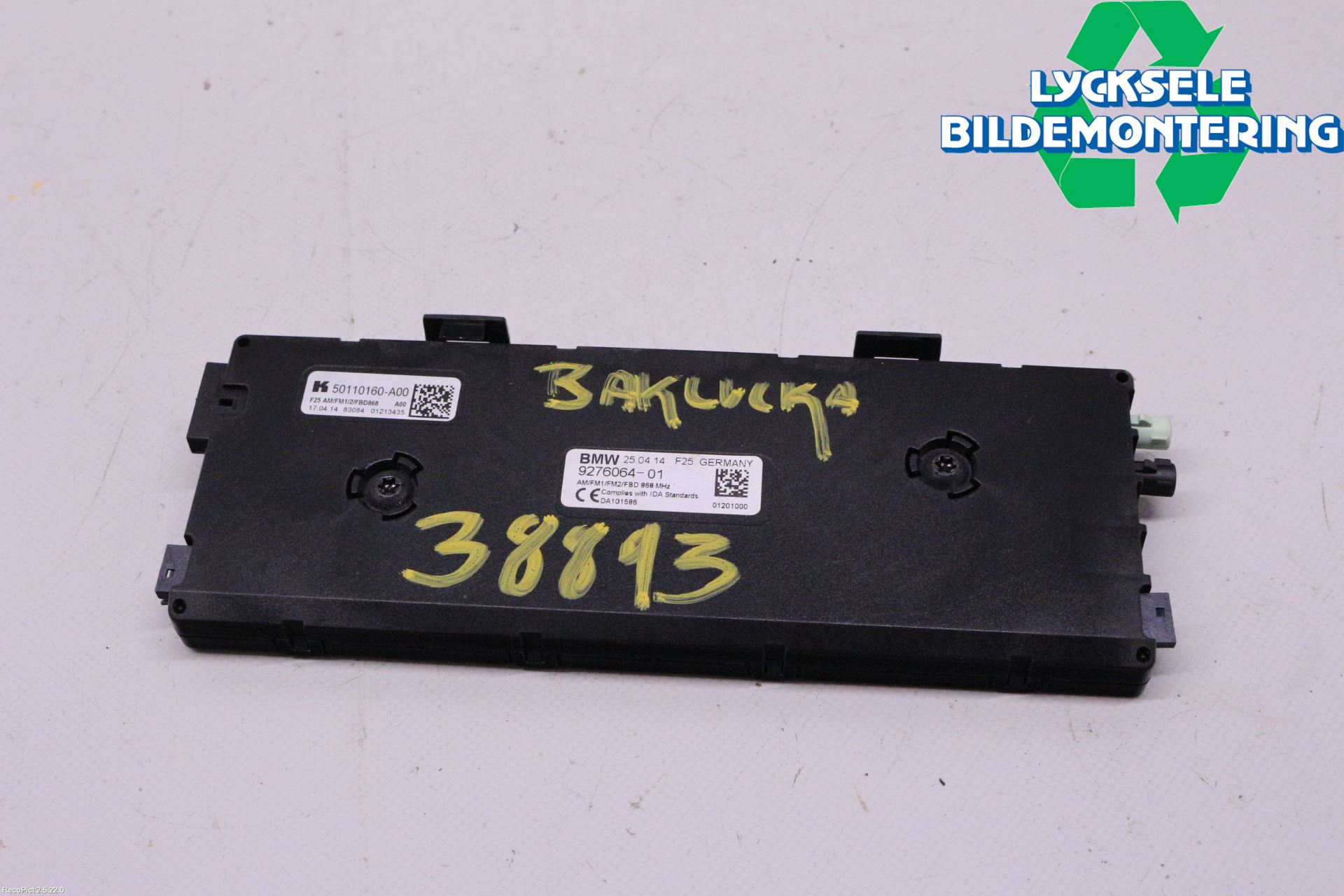 BMW X3 F25 10-17 Antennförstärkare