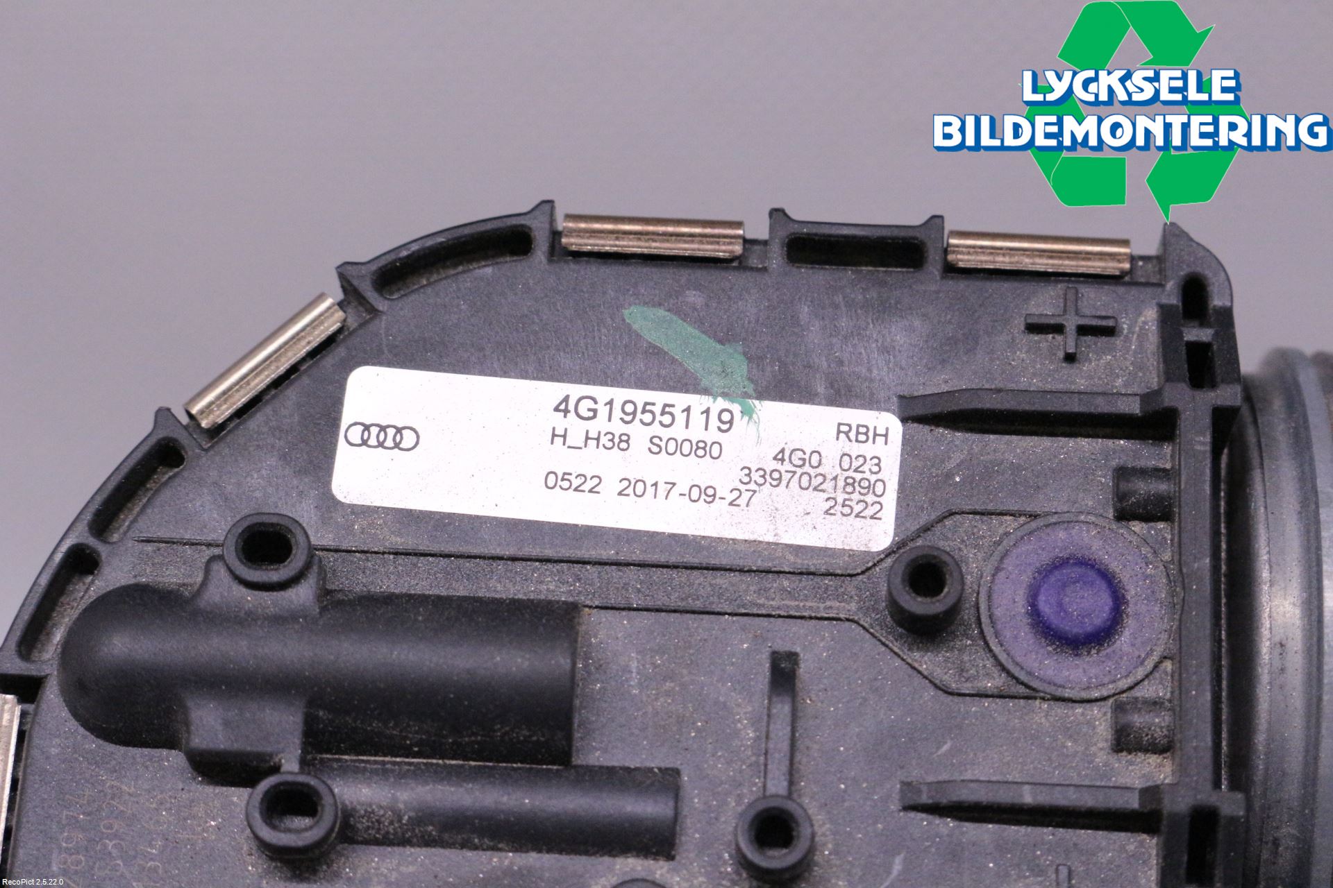 Audi A6 ALLROAD 12-18 Torkarmekanism Vindruta