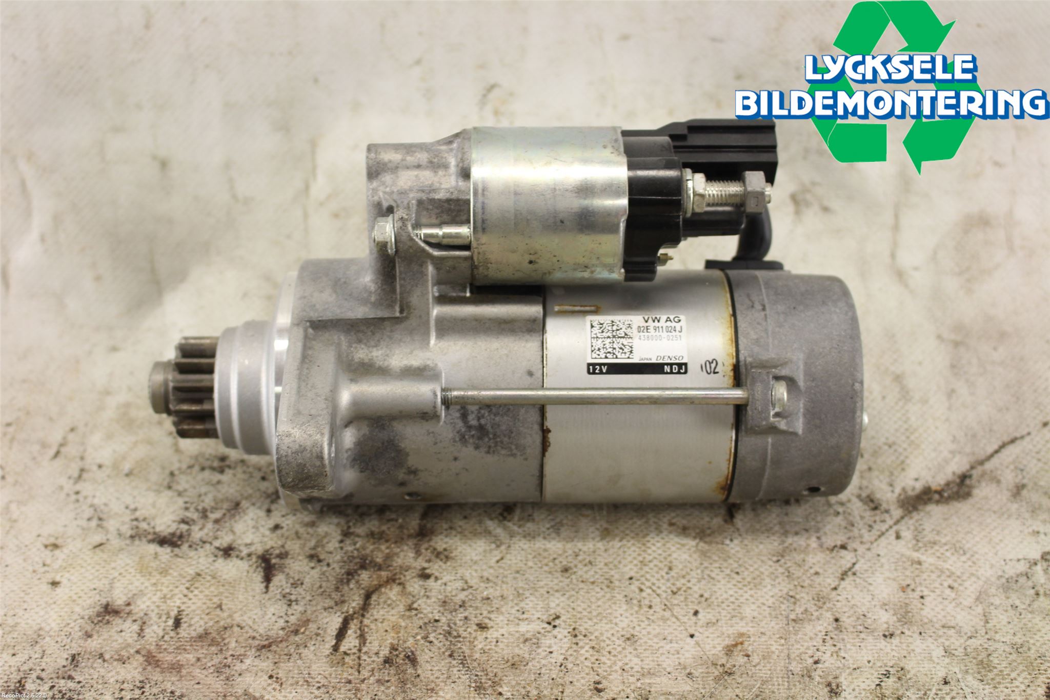 Volkswagen VW PASSAT 15-19 Startmotor Diesel