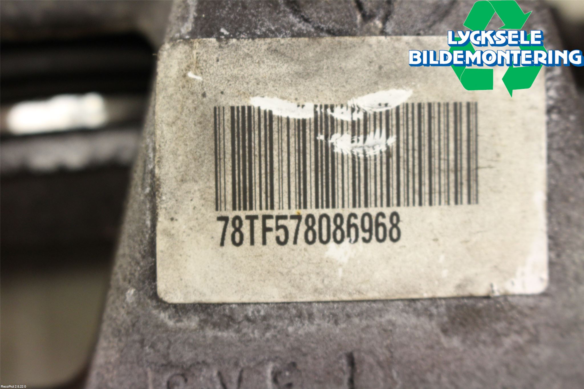 Toyota PROACE II 16- Bromsok Fram Vänster