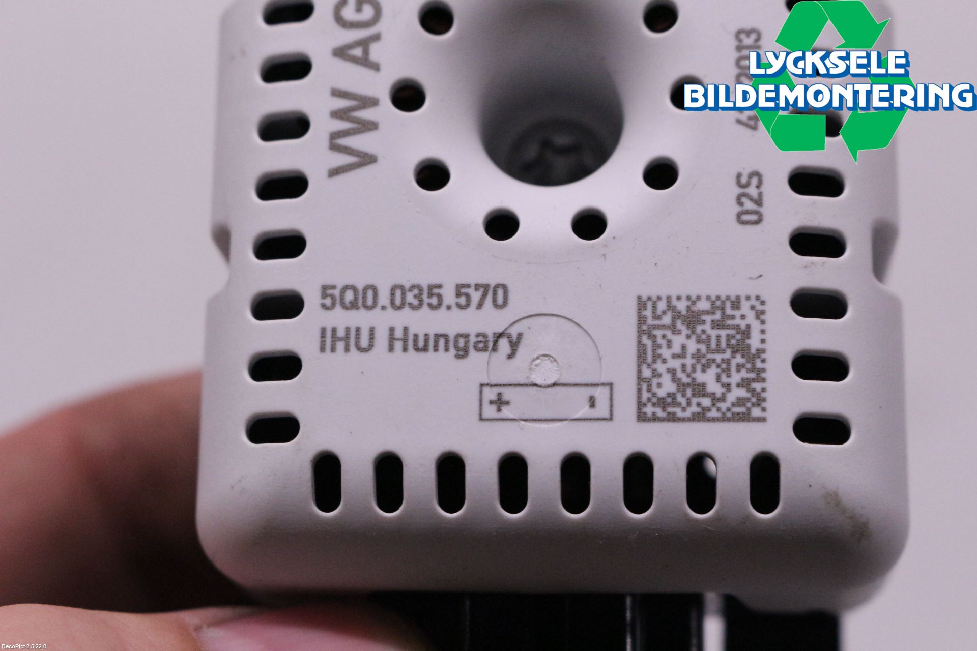 Volkswagen VW GOLF / E-GOLF VII 13-20 Antennförstärkare