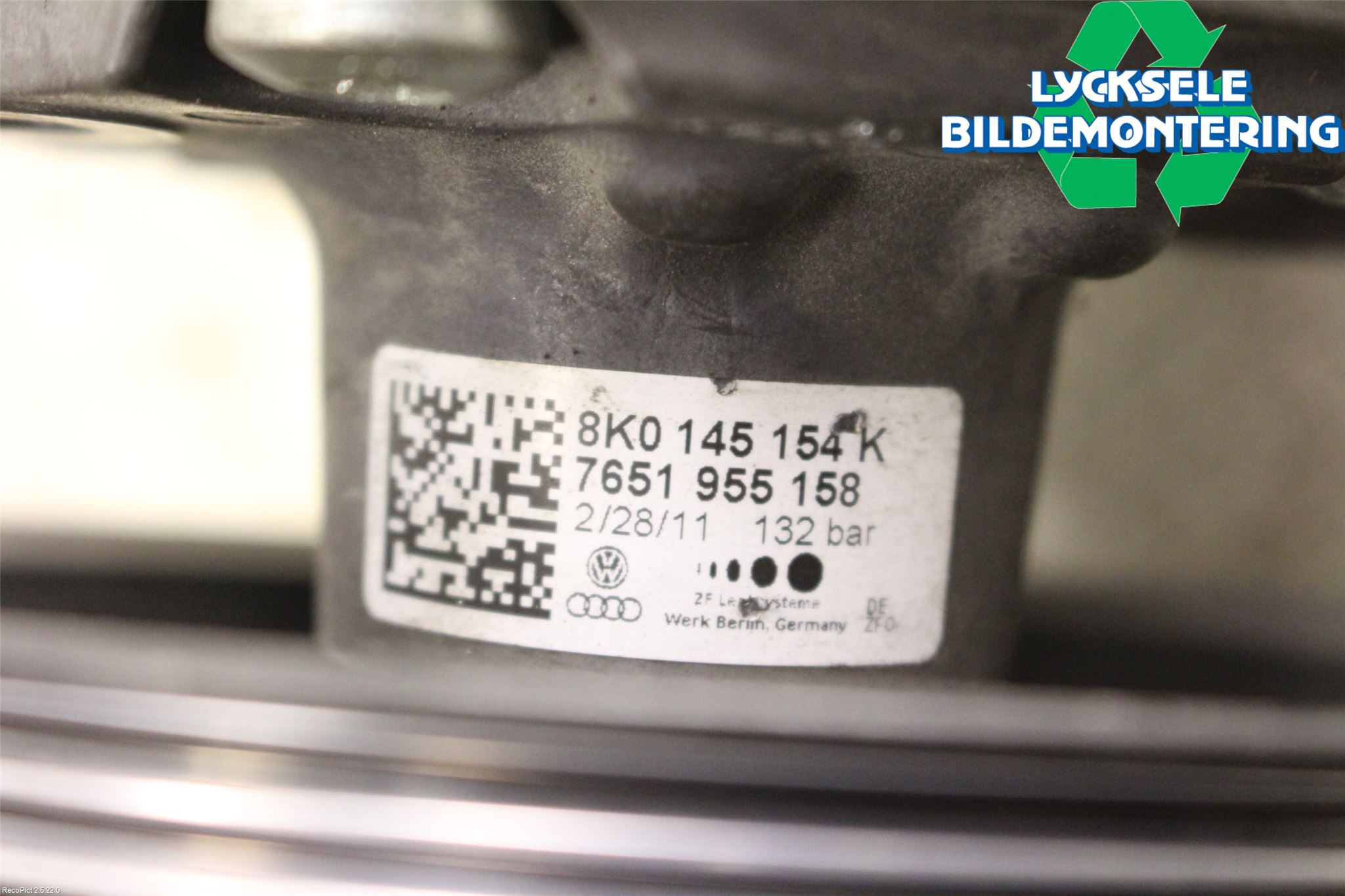 Audi A5 07-16 Styrservopump