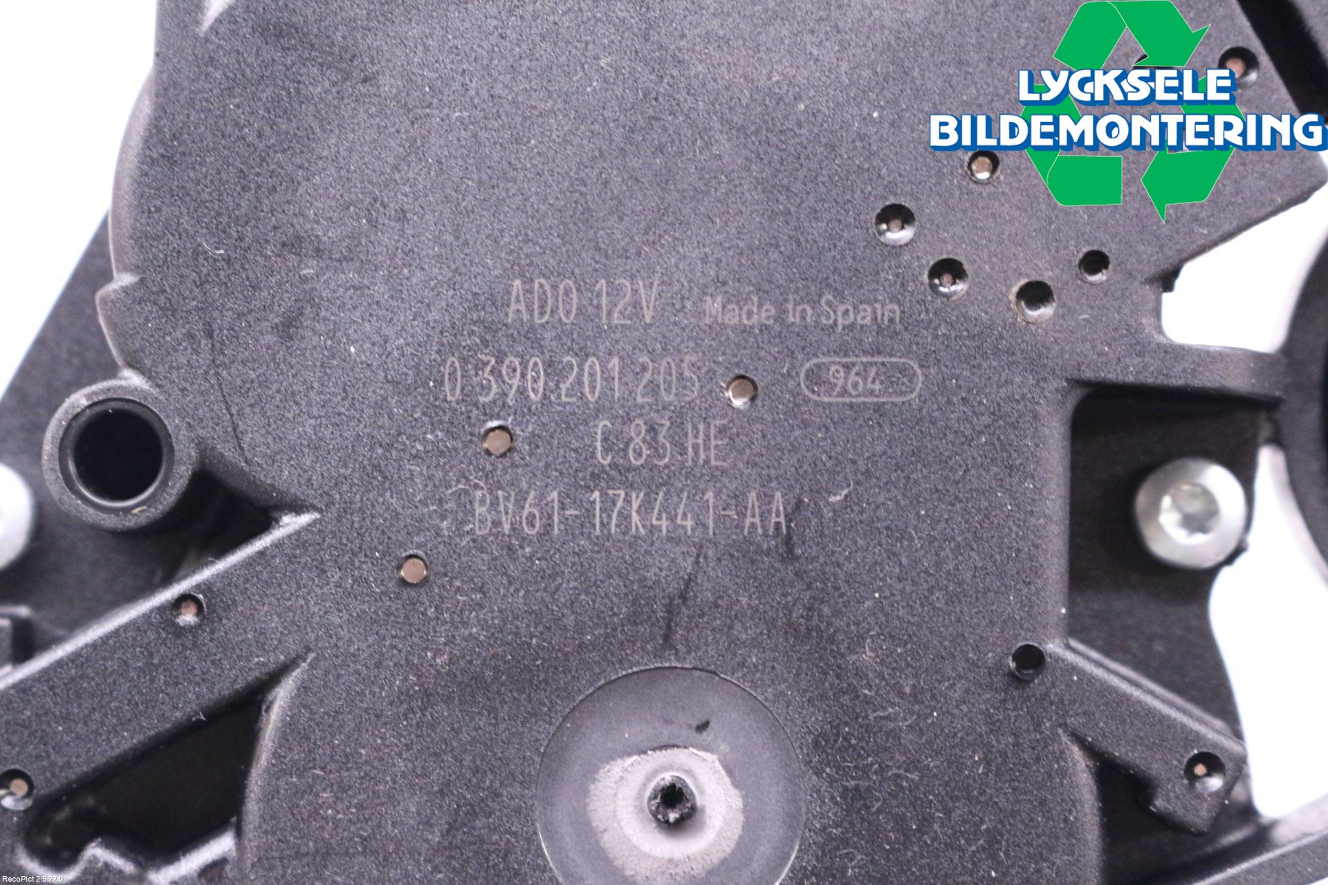 Ford FOCUS 11-14 Torkarmotor Baklucka