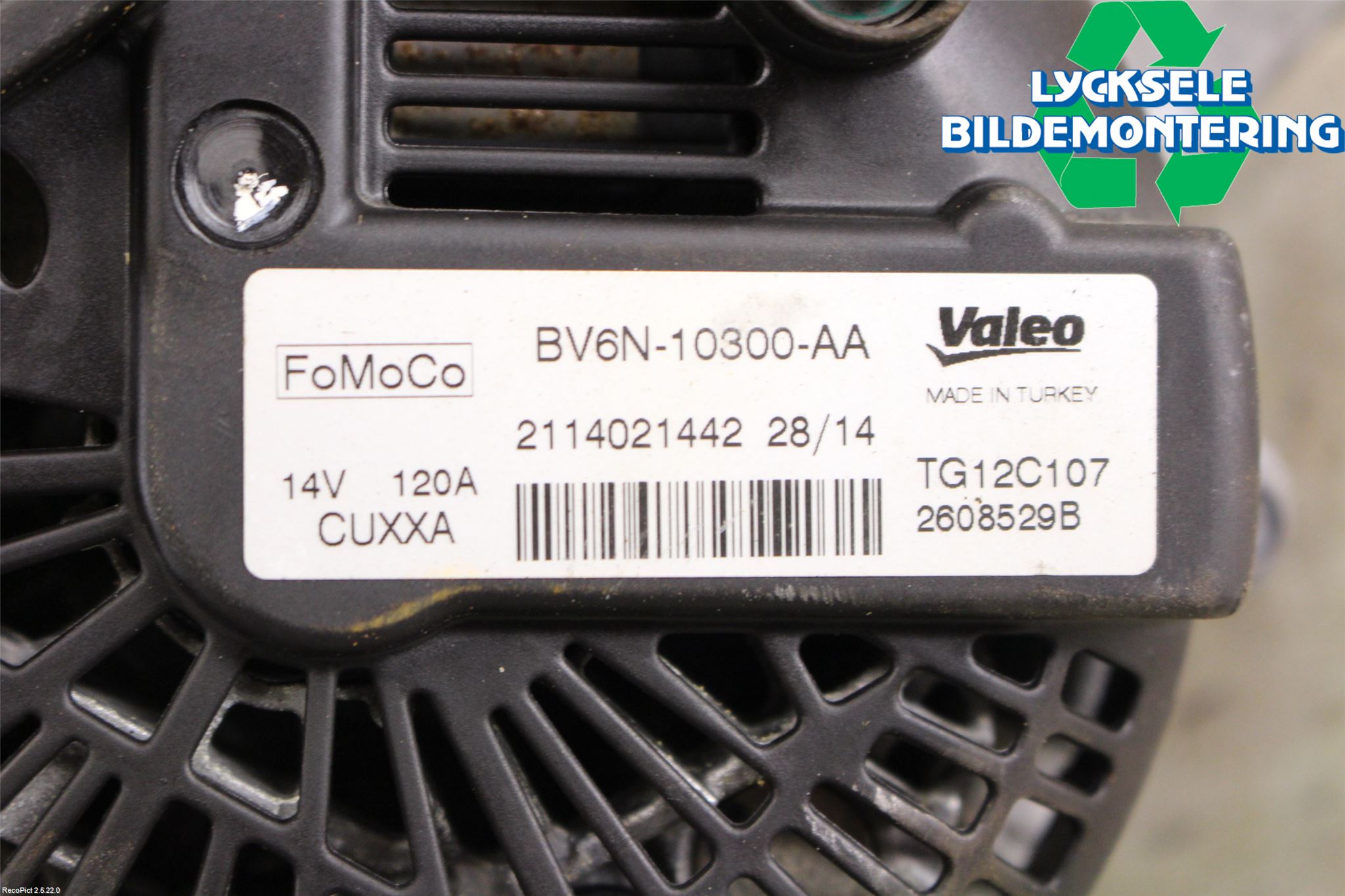 Ford FOCUS 11-14 Generator