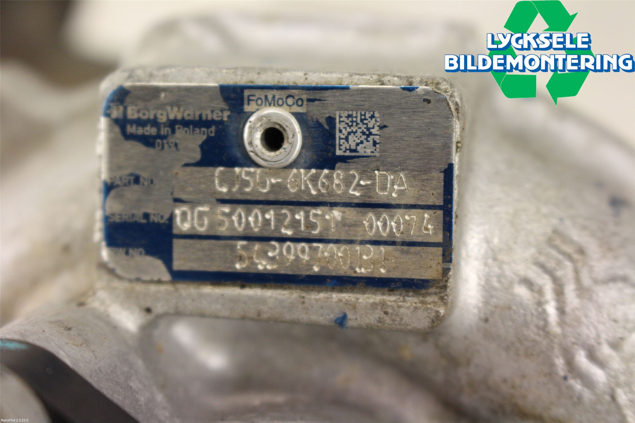 Ford FOCUS 11-14 Turboaggregat