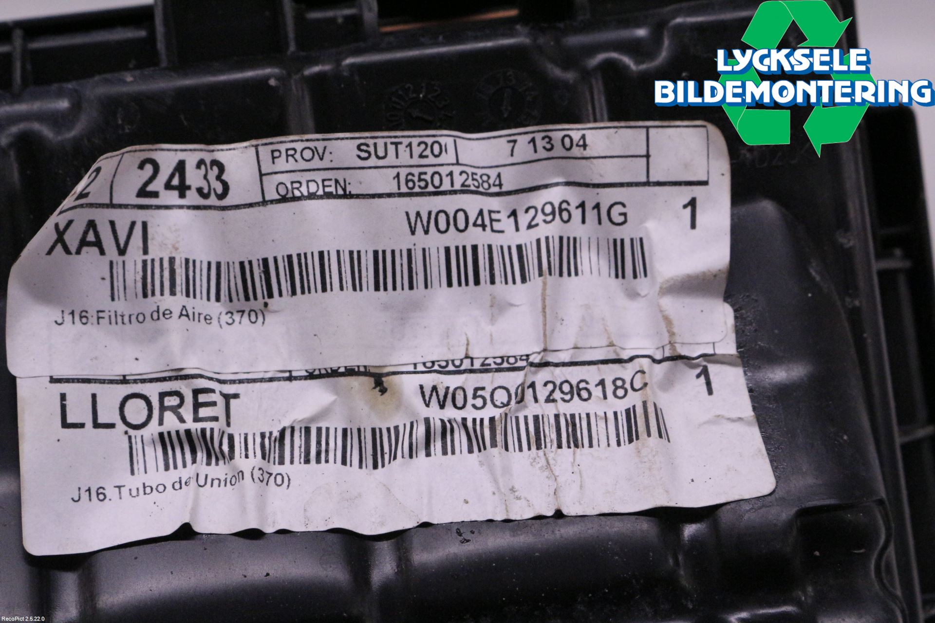 Seat LEON 13-20 Luftrenare