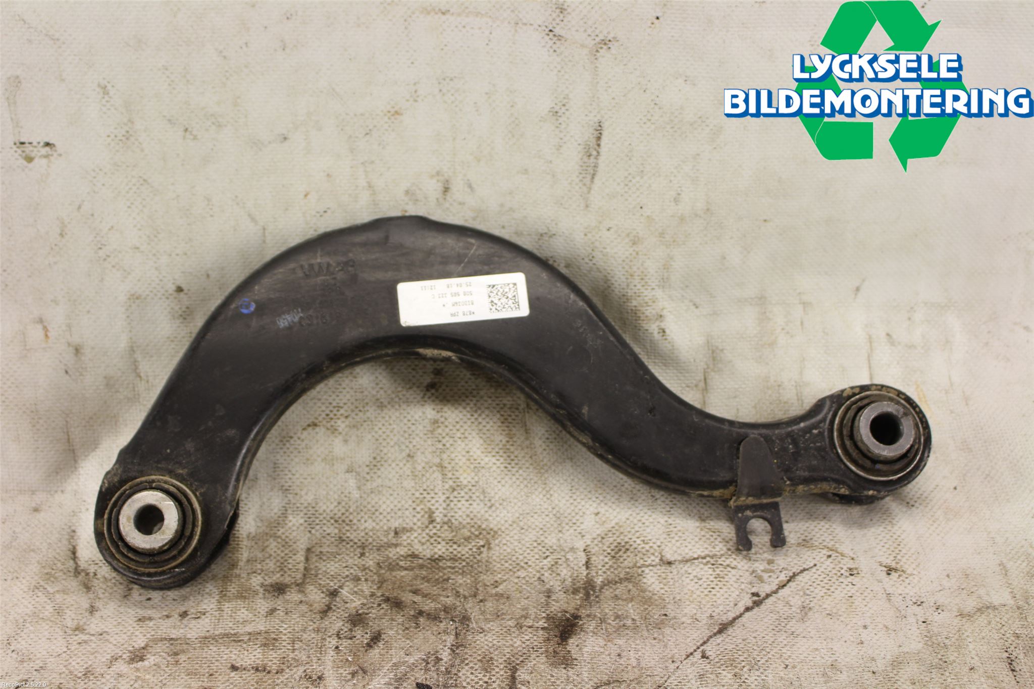 Volkswagen VW GOLF / E-GOLF VII 13-20 Bärarm Bak Övre Vänster