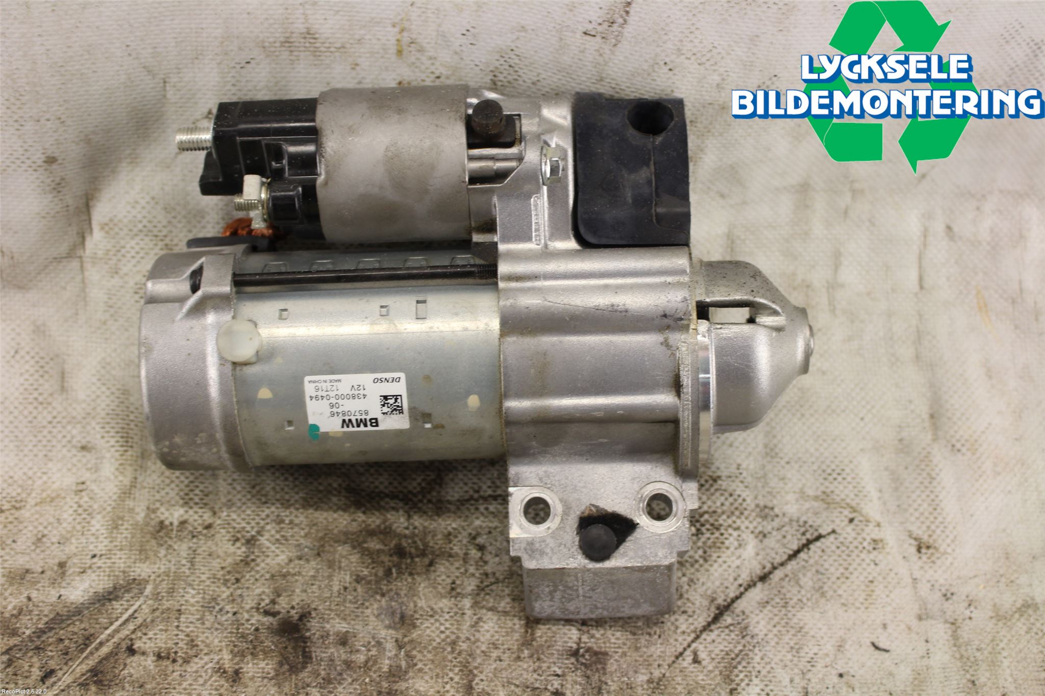 BMW X3 F25 10-17 Startmotor Diesel