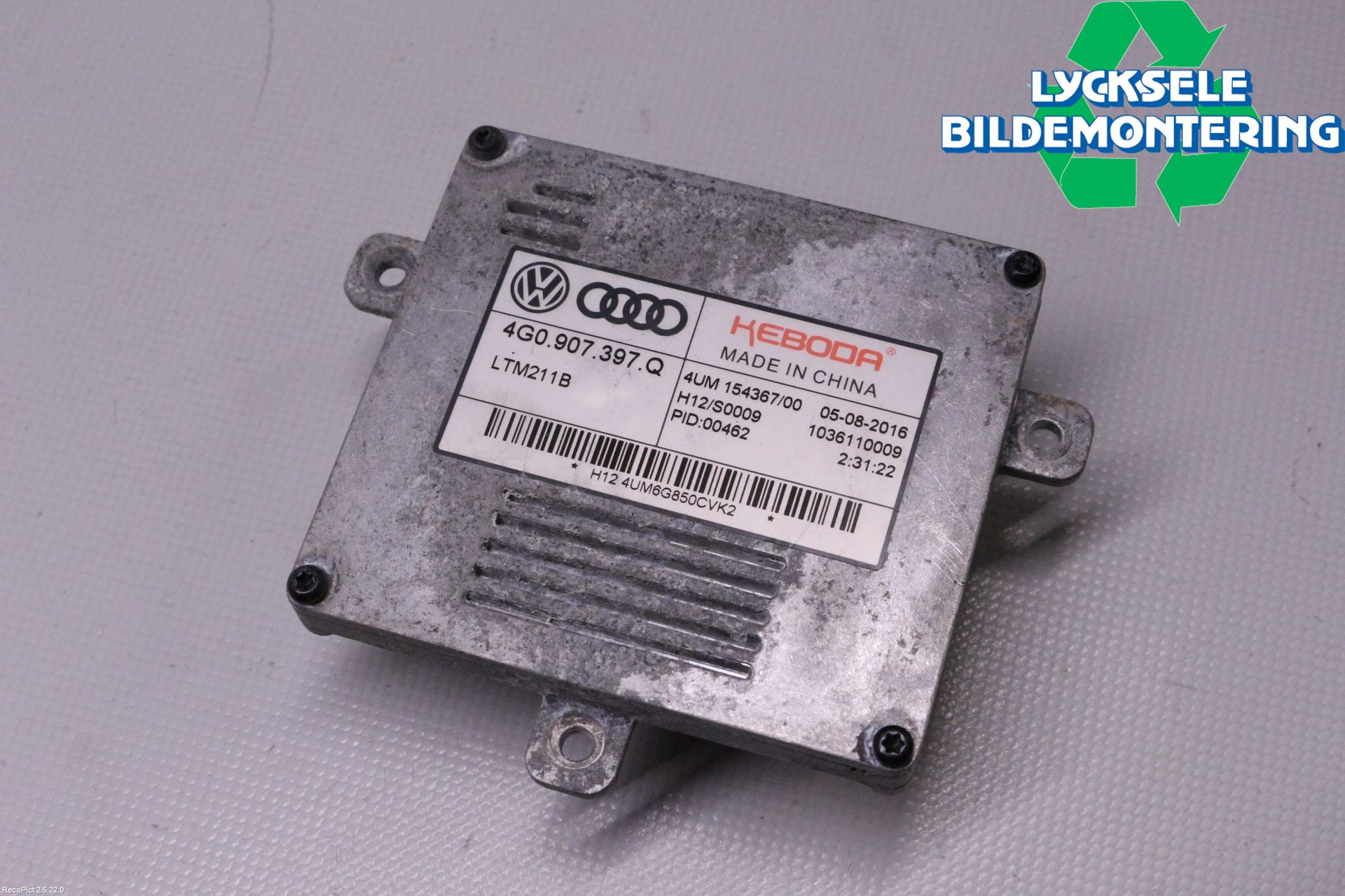 Audi A6 ALLROAD 12-18 Styrenhet Strålkastare