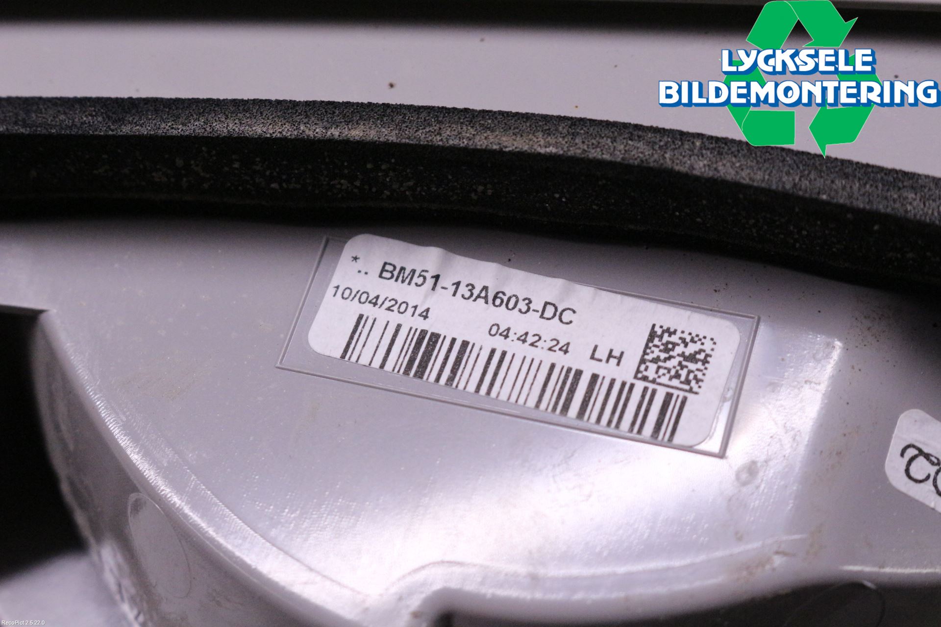 Ford FOCUS 11-14 Bakljus Lucka Vä