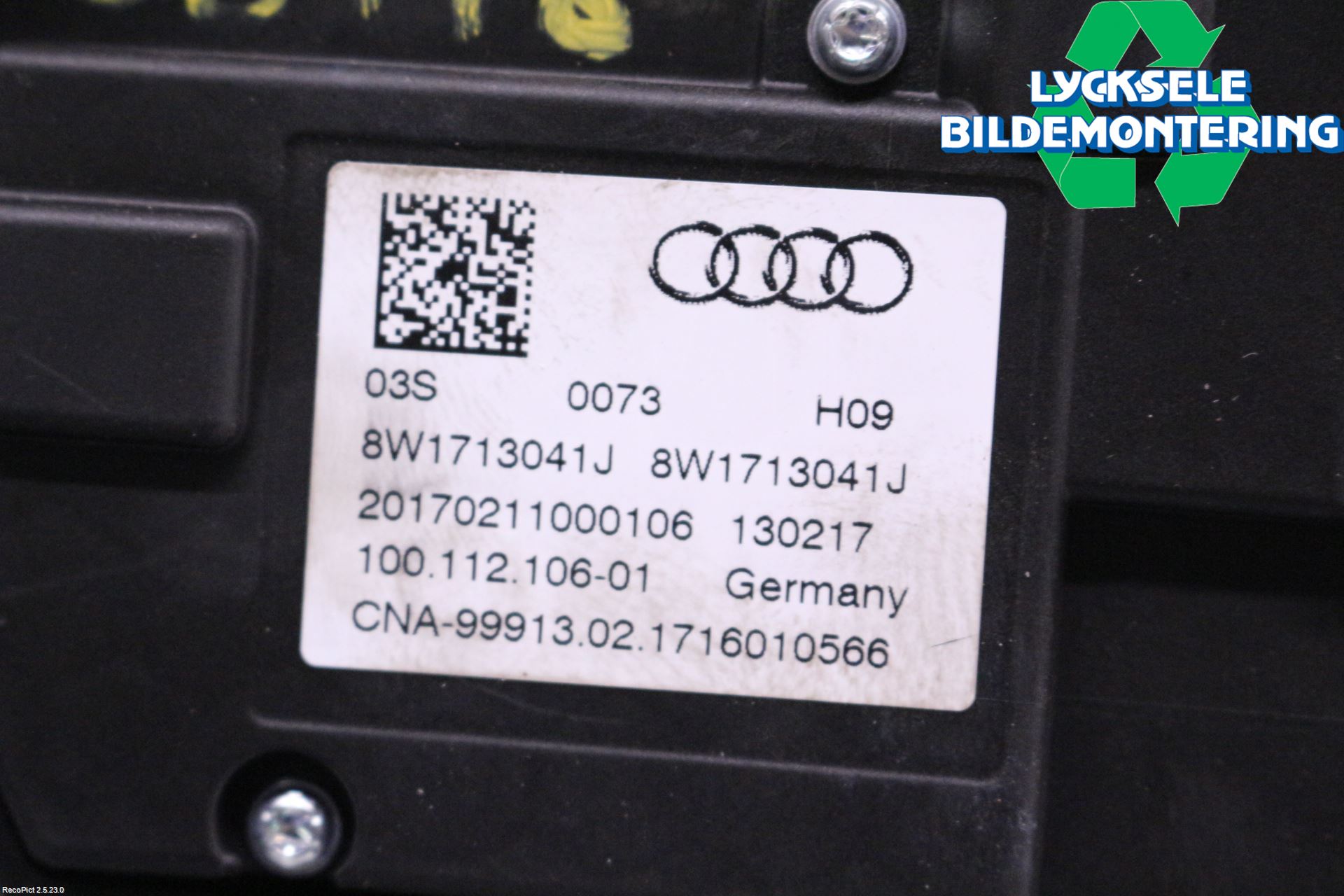 Audi A4/S4 B9 16-19 Växelspak