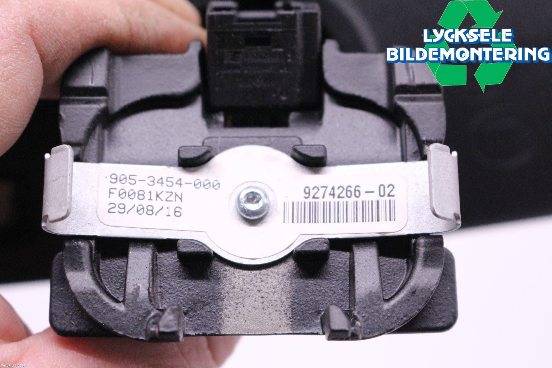 BMW 5 F10/F11/F18 09-17 Spegel Invändig El