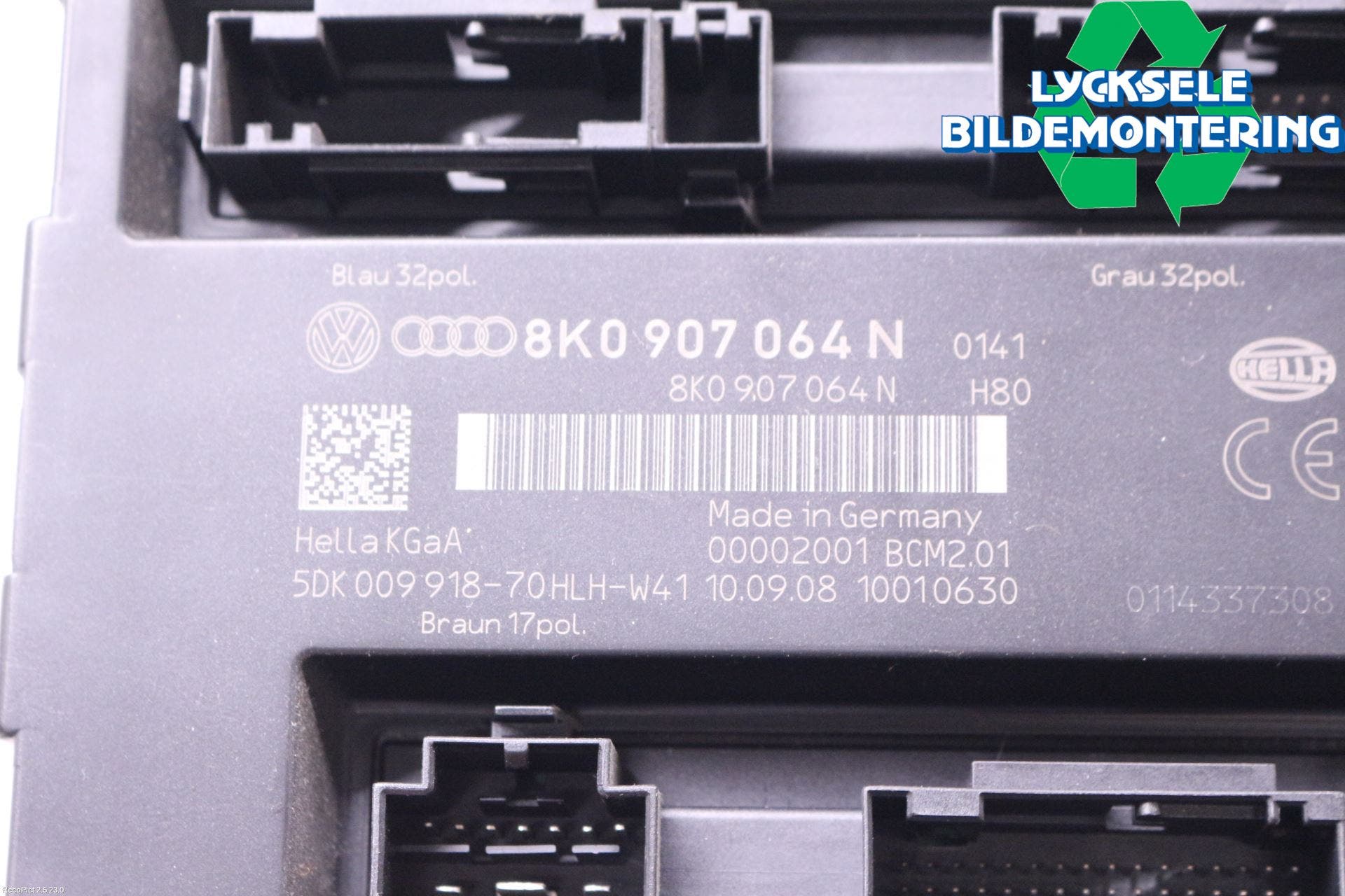 Audi A4/S4 08-11 Komfort Styrdon