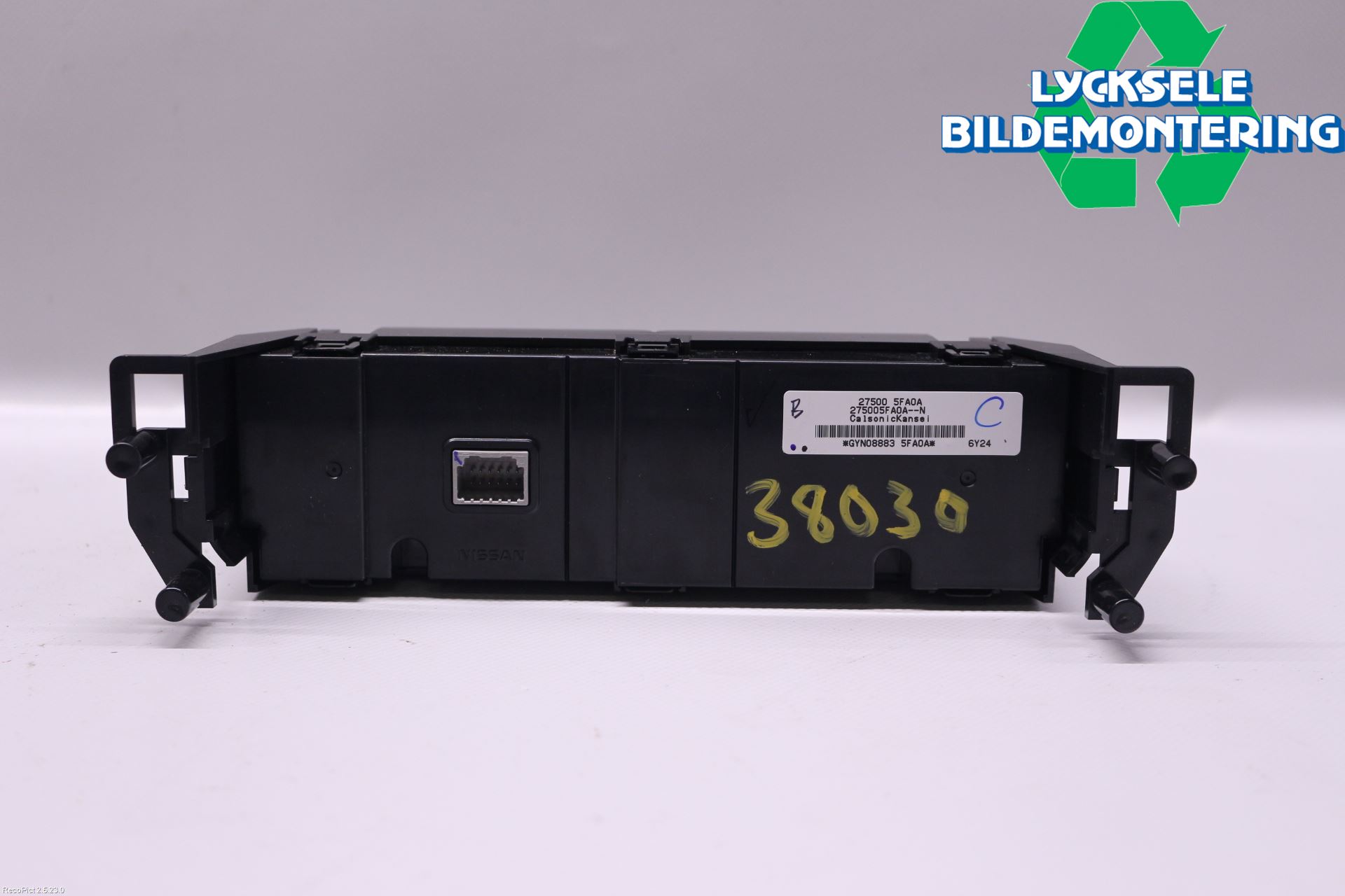 Nissan MICRA 17- Ac Styrenhet Ac Manöveren