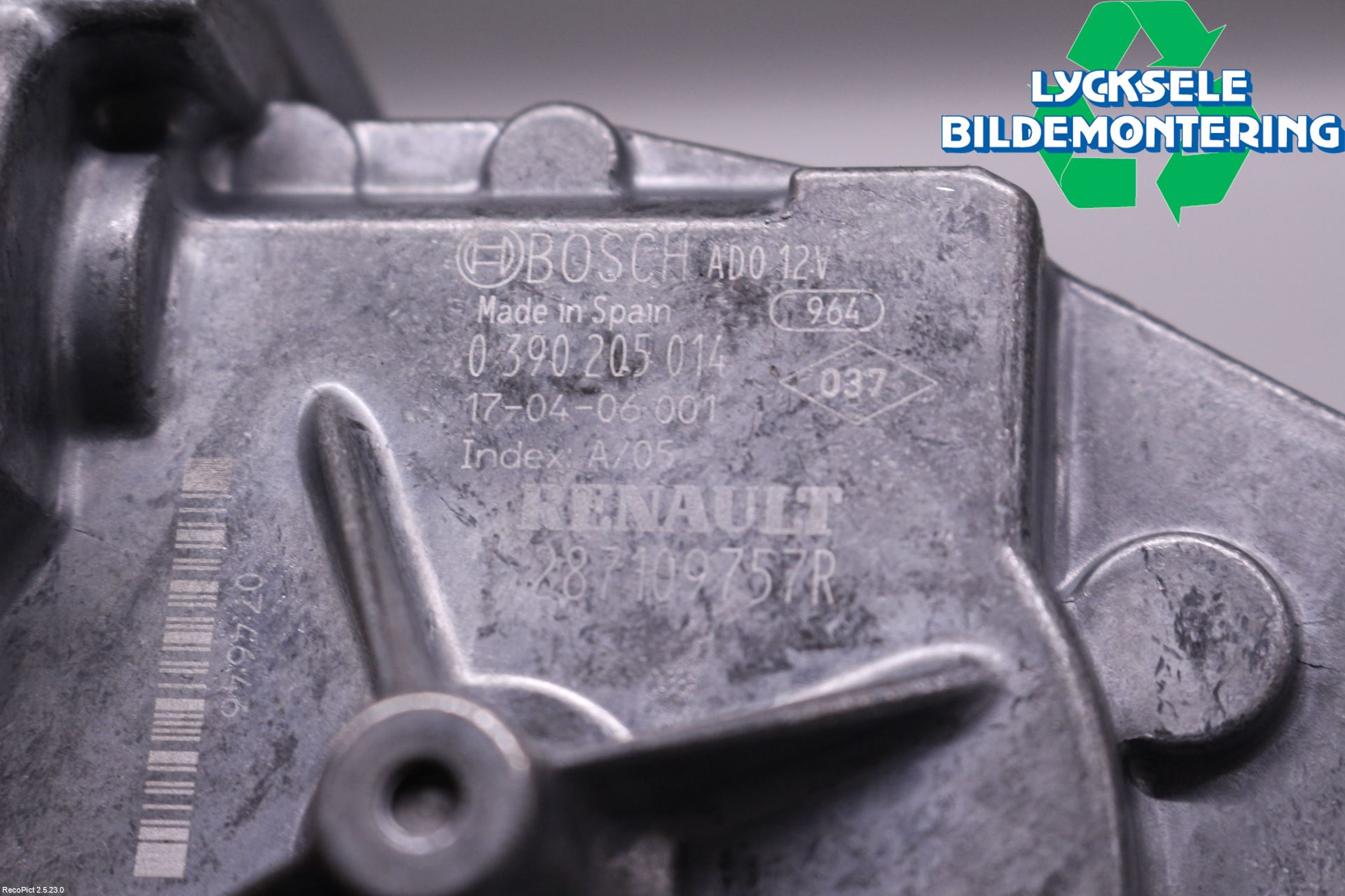 Nissan MICRA 17- Torkarmotor Baklucka