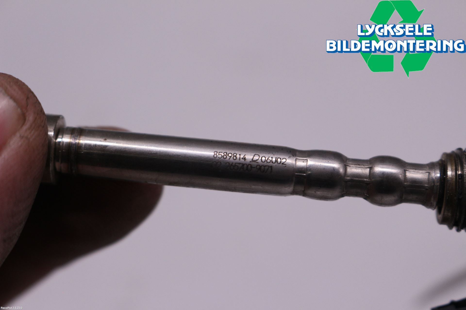BMW 5 G30/G31/F90 17-23 Givare Temp-Tryck Avgas