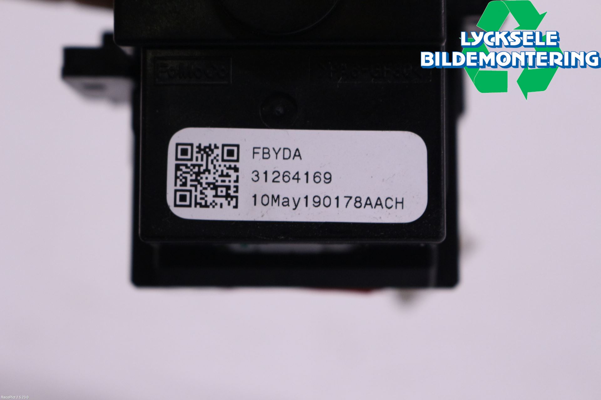 Volvo XC60 09-13 Spak Torkar-Spolomk