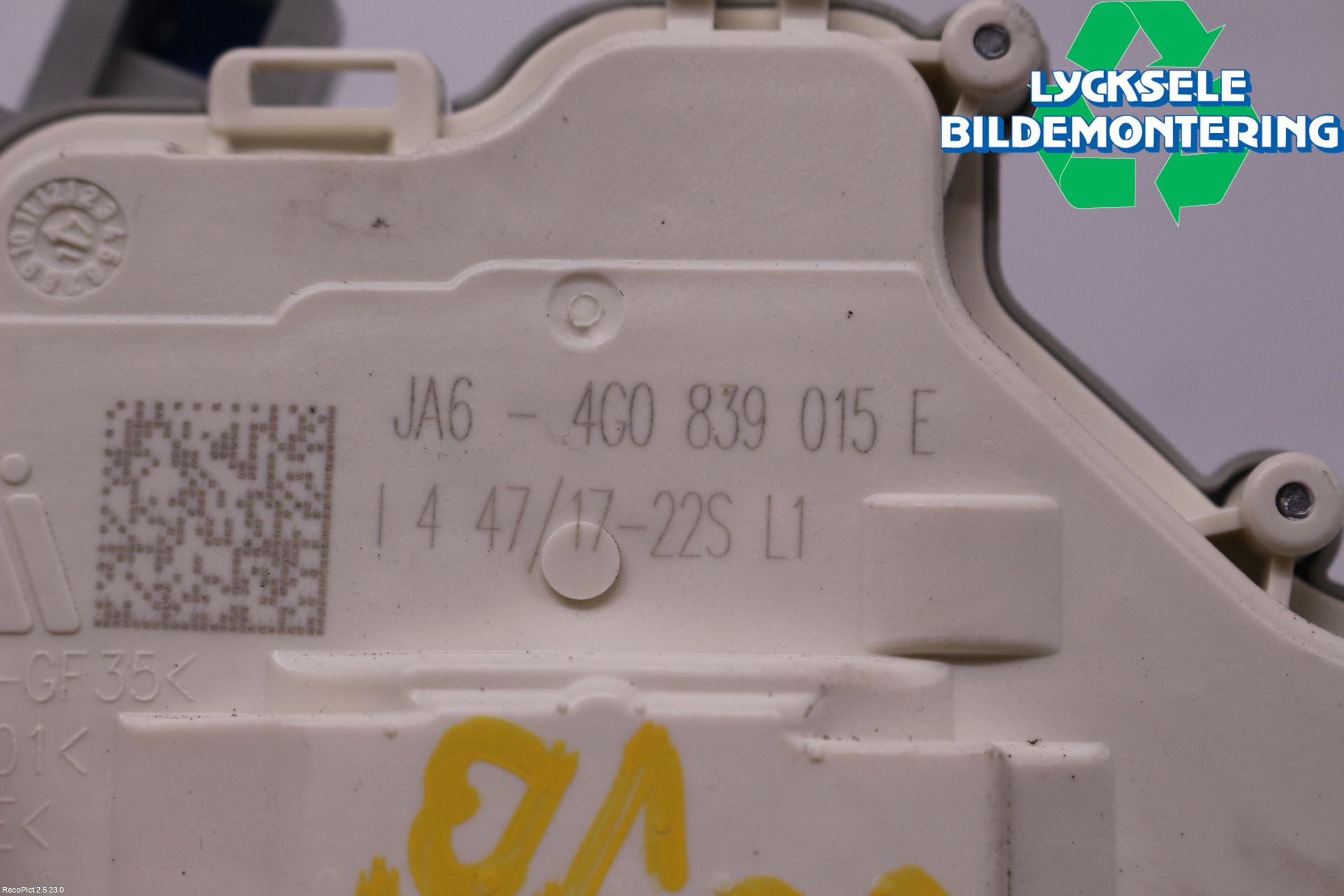 Audi A3/S3 8V 13-20 Låskista-Dörrlås