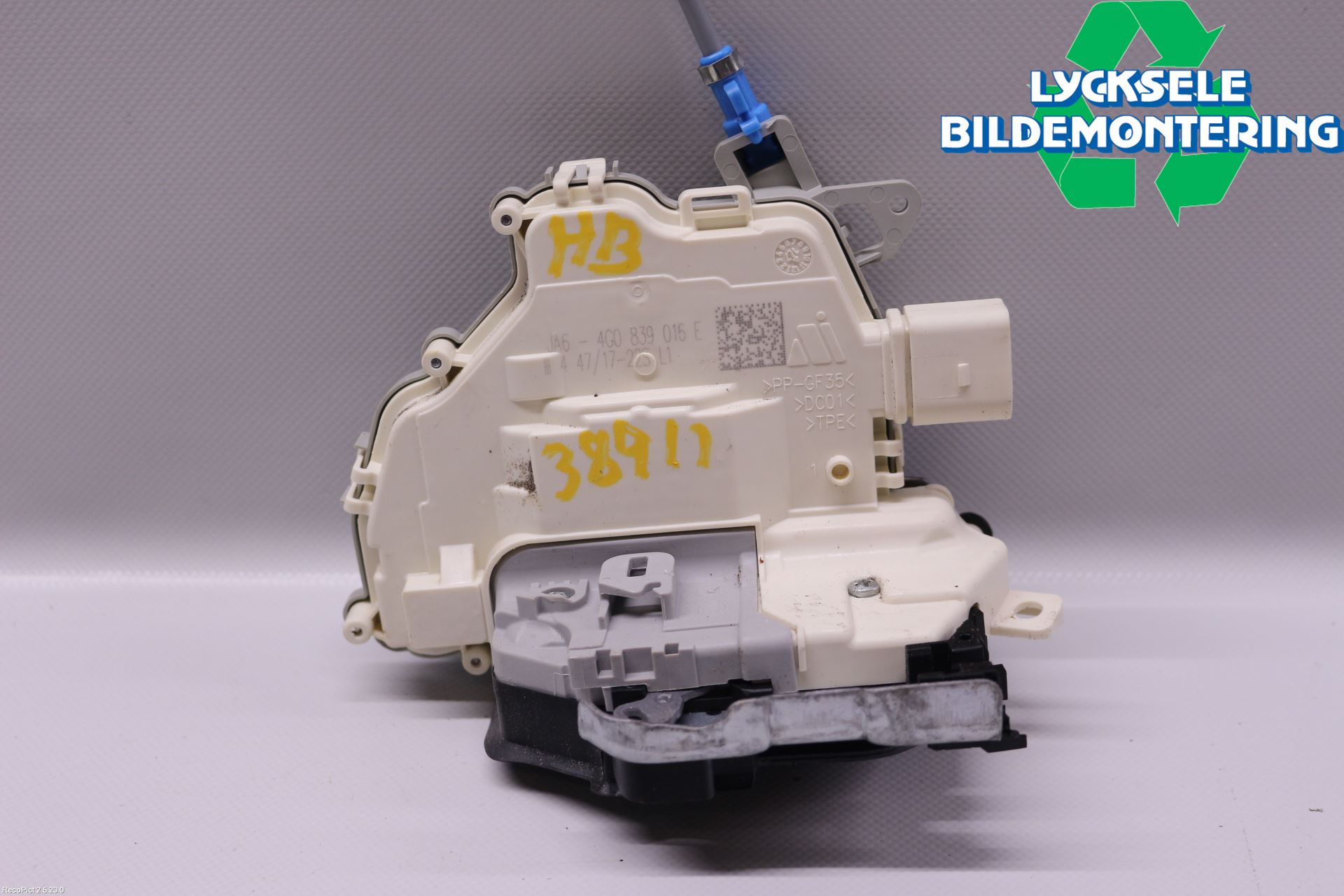 Audi A3/S3 8V 13-20 Låskista-Dörrlås