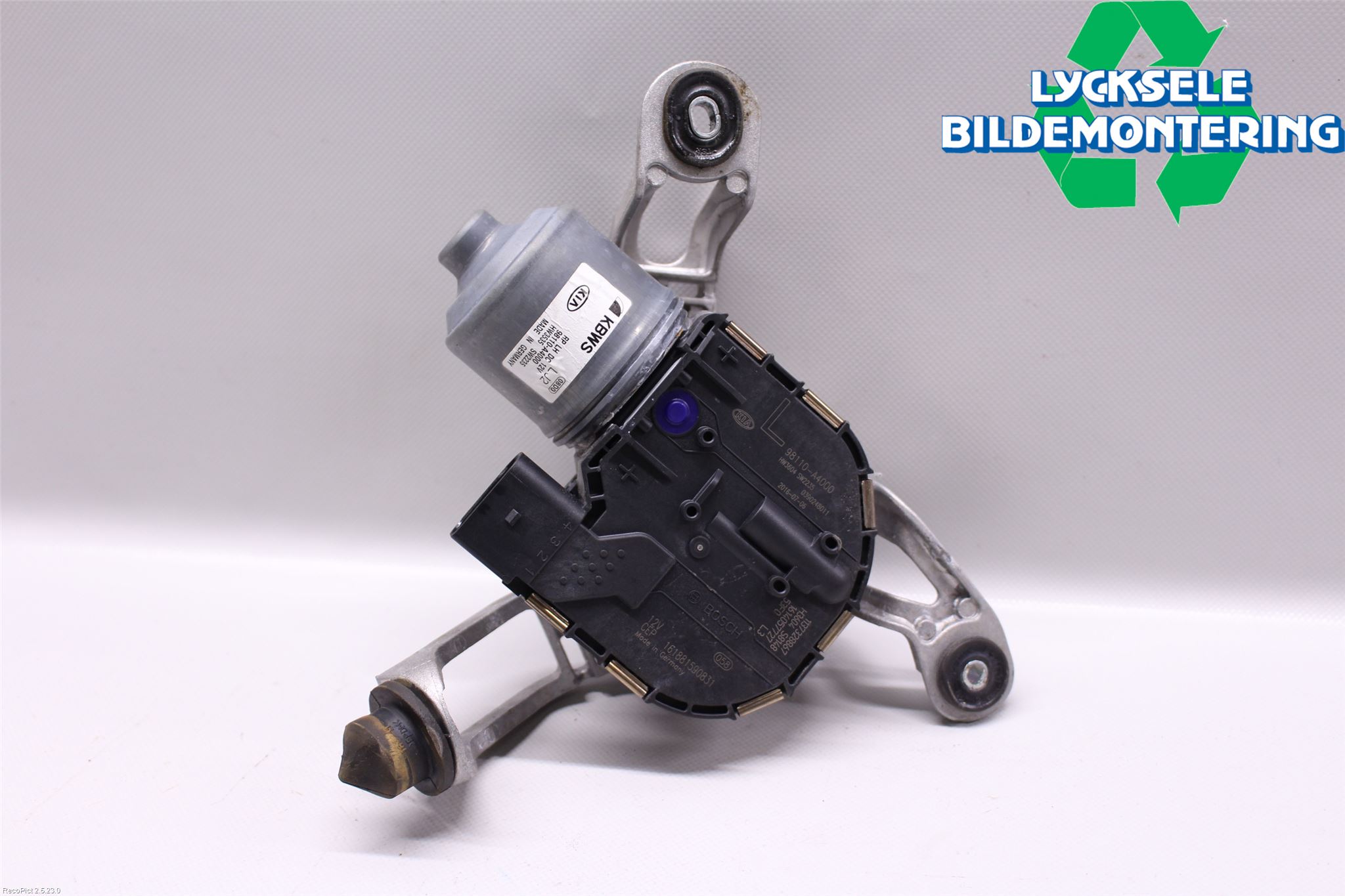 Kia CARENS III 13-19 Torkarmotor Vindruta