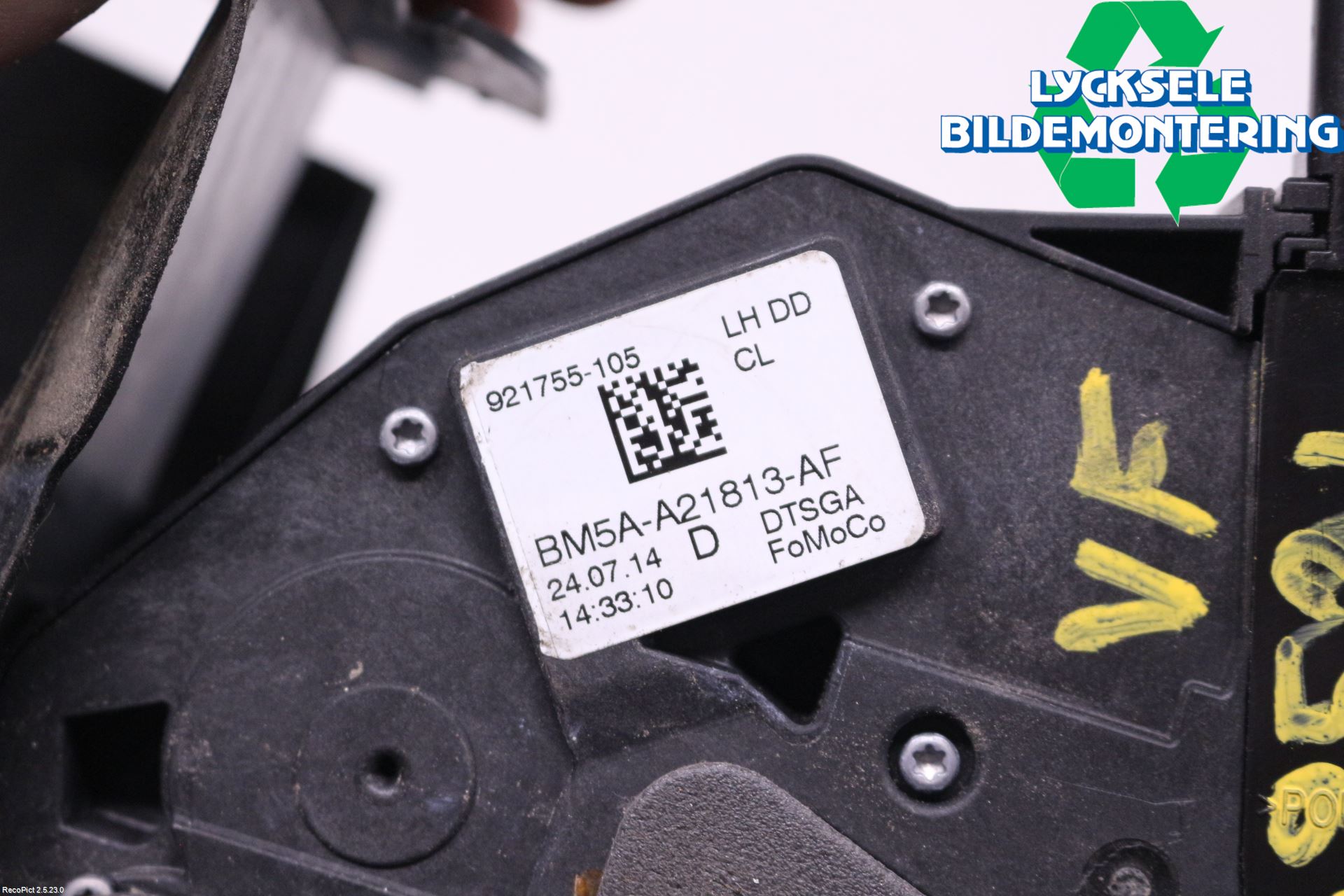 Ford FOCUS 11-14 Låskista-Dörrlås